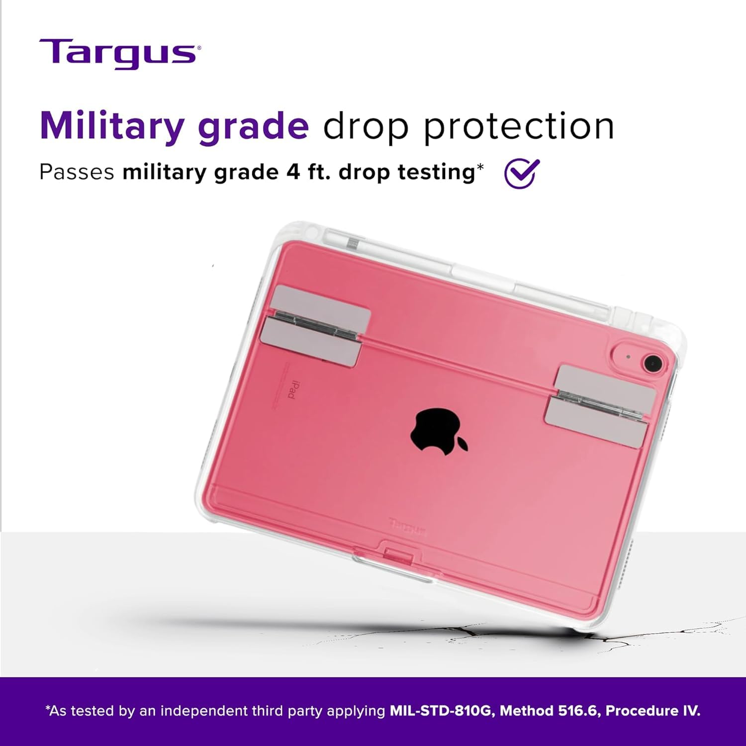 targus-click-inclear-case-for-ipad-10-9-10th-gen-clear-back-slim-protection image 7