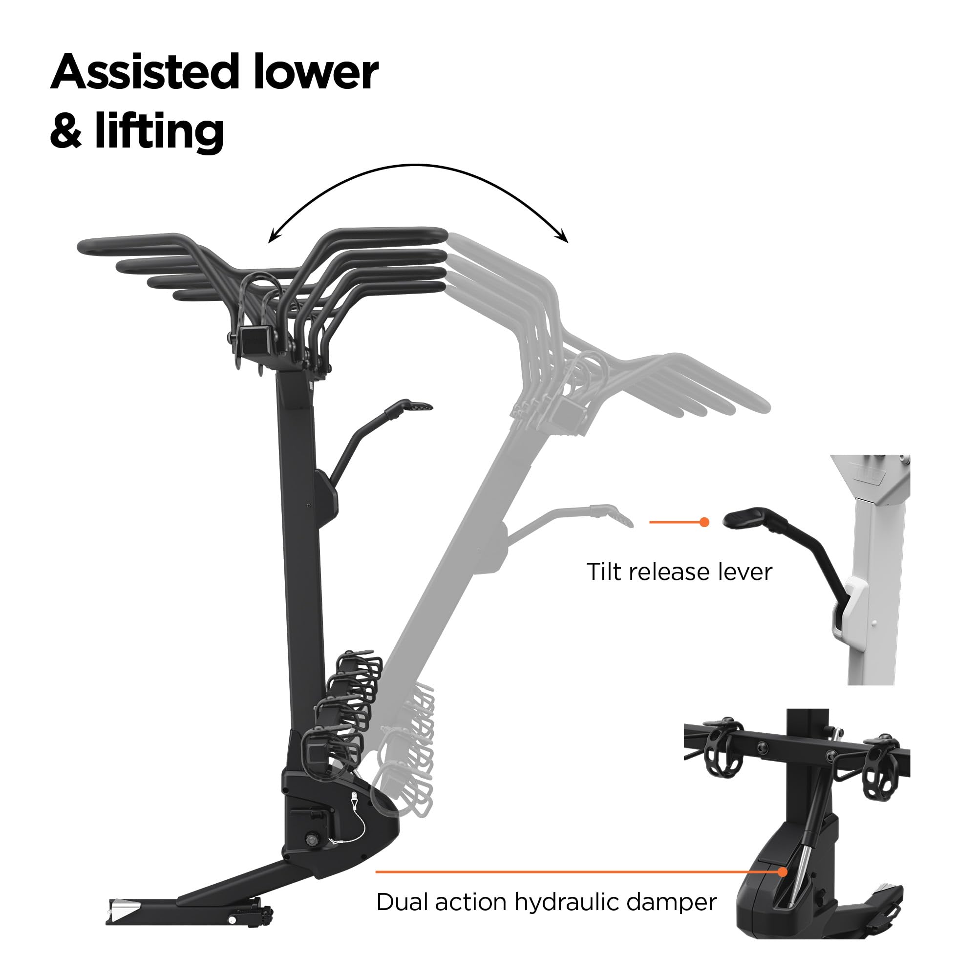 thule-revert-vertical-hitch-rack-for-4-bikes-trucks-vans image 3
