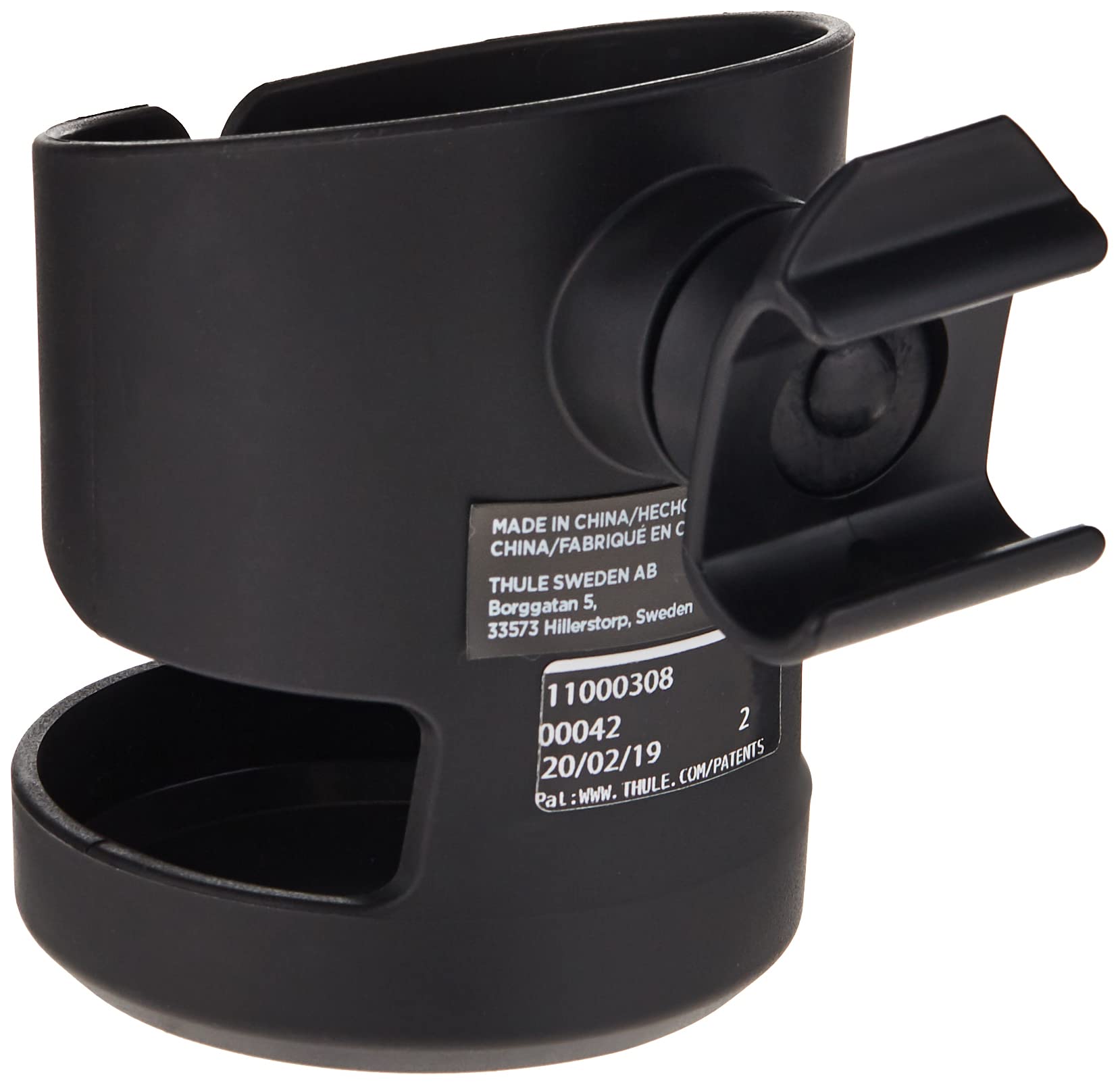 thule-cup-holder-for-sleek-stroller-click-on-universal-size-fits-thule-sleek-sle image 2