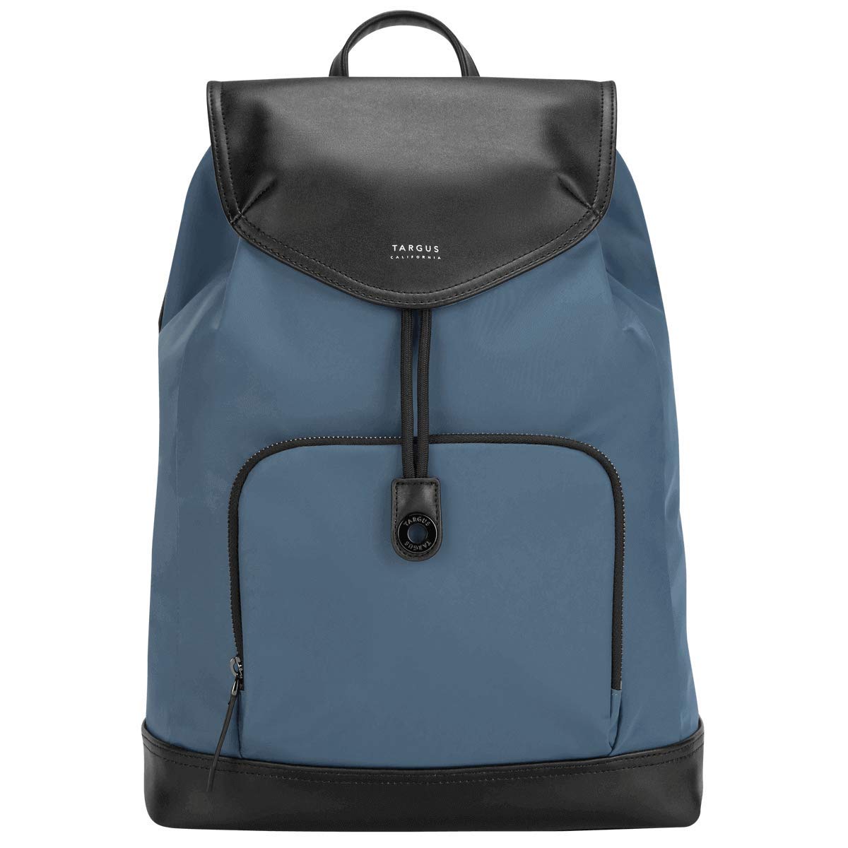 targus-newport-15-inch-drawstring-backpack-slate-blue-tsb96403gl-water-repellent image 1