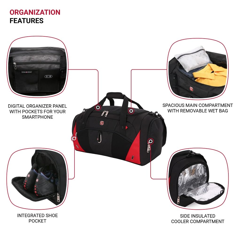 swissgear-1900-22-duffel-bag-travel-gym-bag-with-shoe-compartment image 3