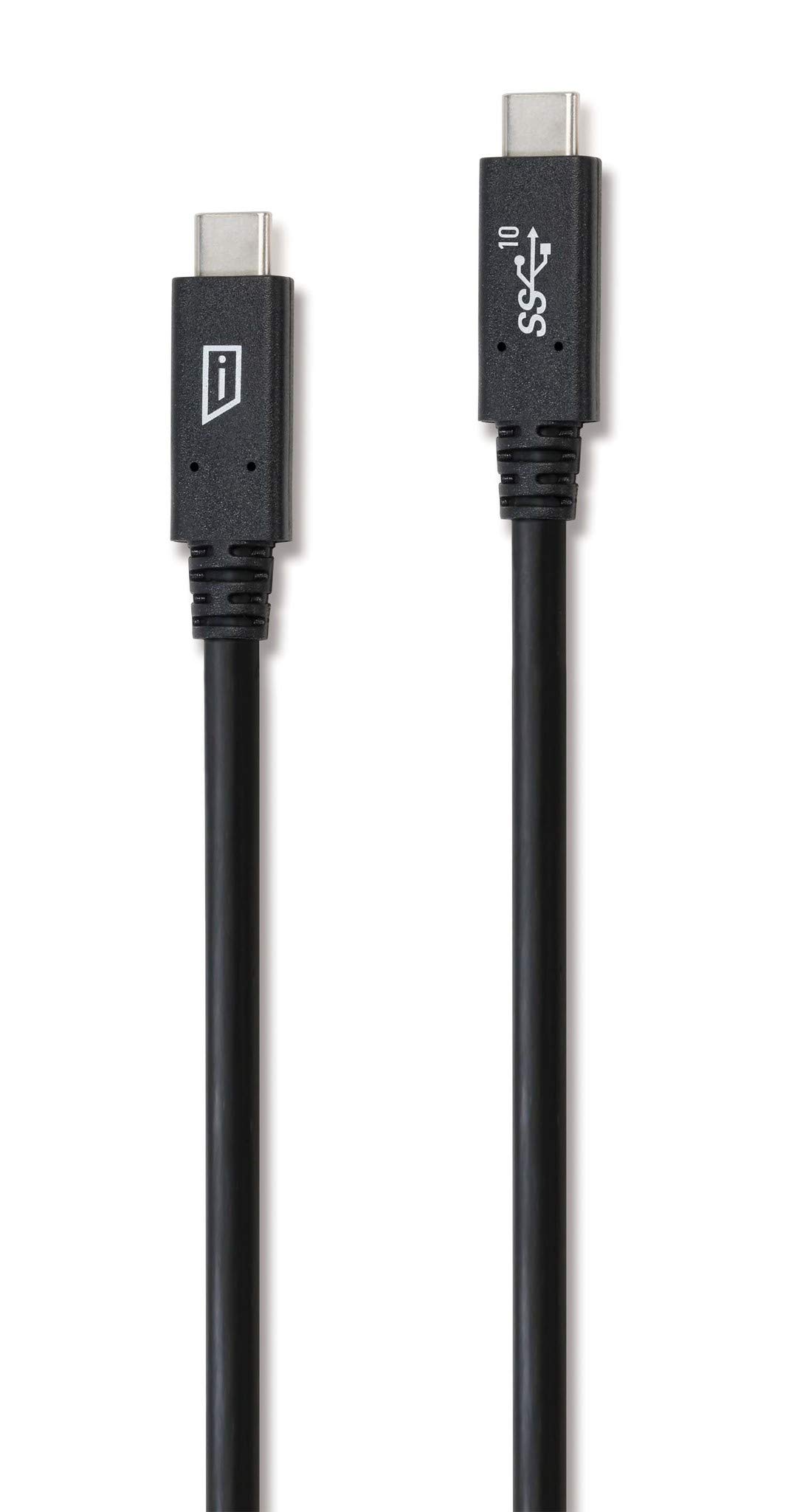 targus-istore-usb-c-to-usb-c-1m-sync-charge-cable-black-acc1001cai image 1
