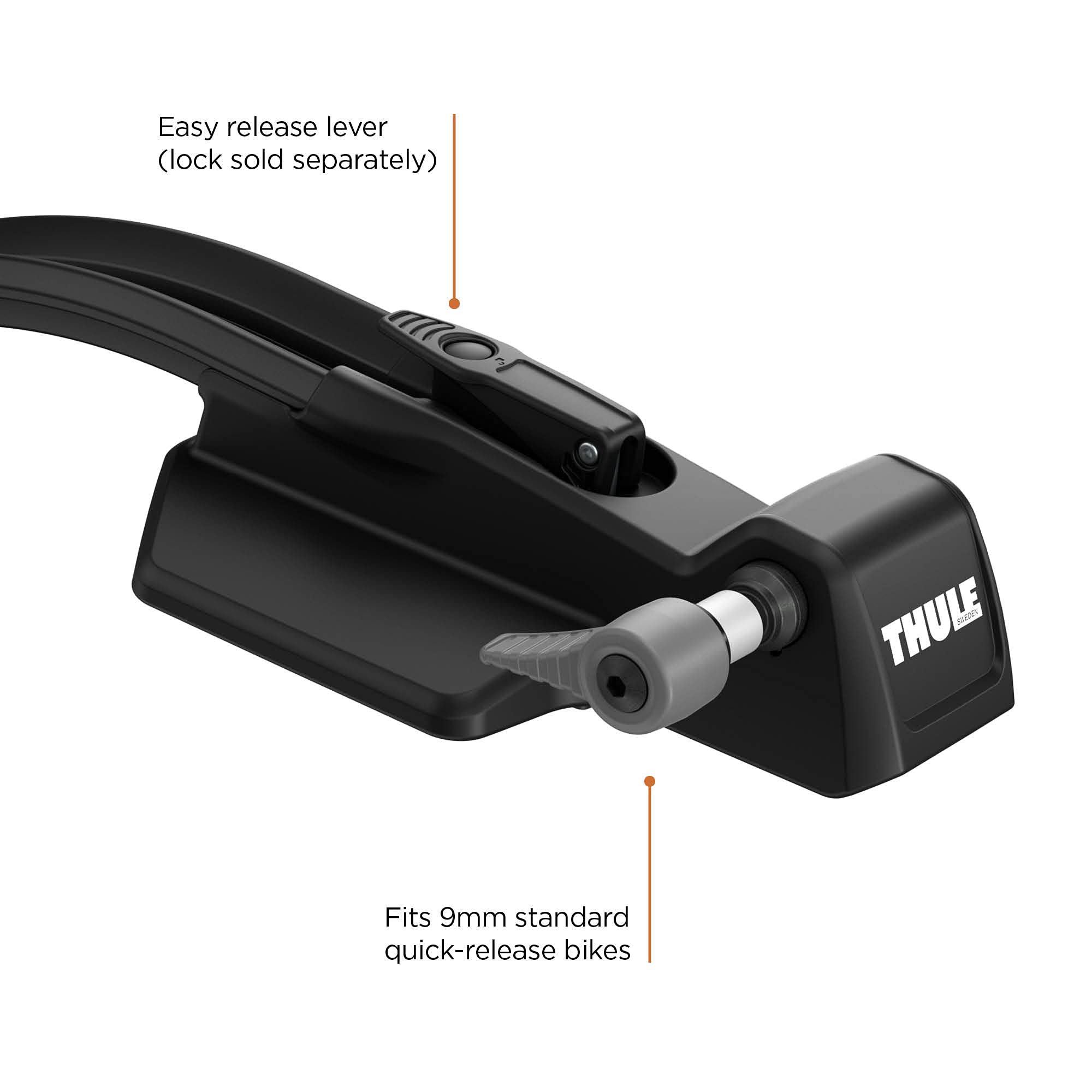 thule-fastride-roof-mounted-bike-rack-fork-mount-quick-release-thru-axle-compati image 5