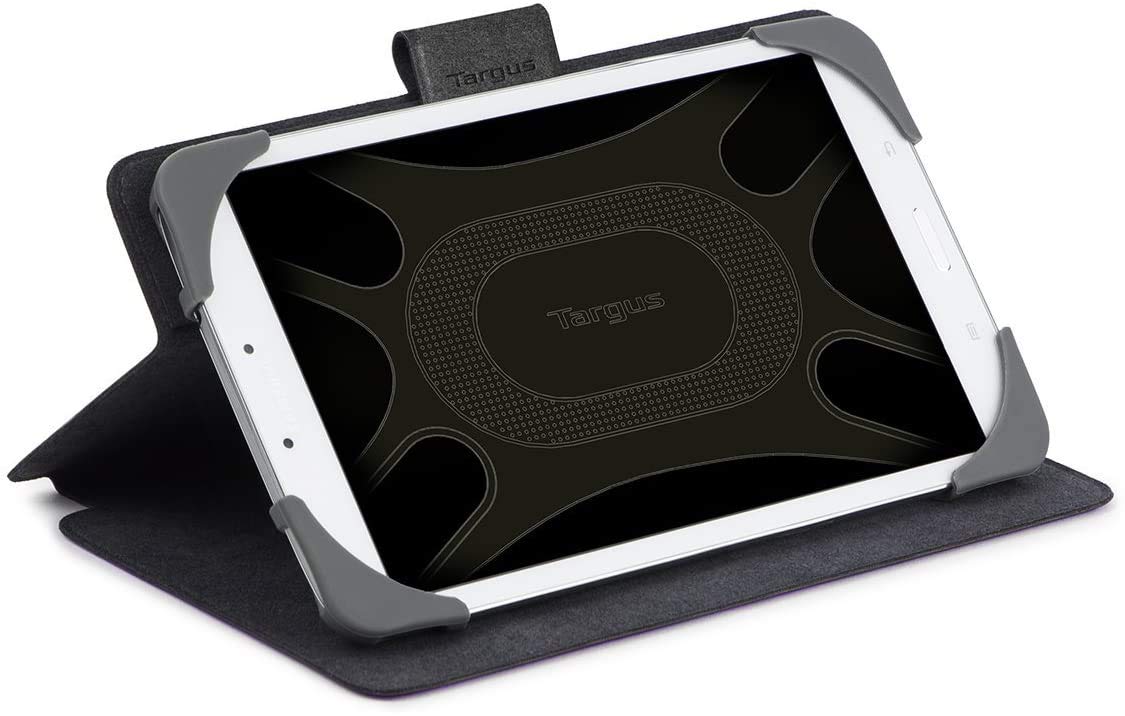 targus-safe-fit-360-rotating-universal-tablet-case-for-7-8-devices-purple-thz600 image 2