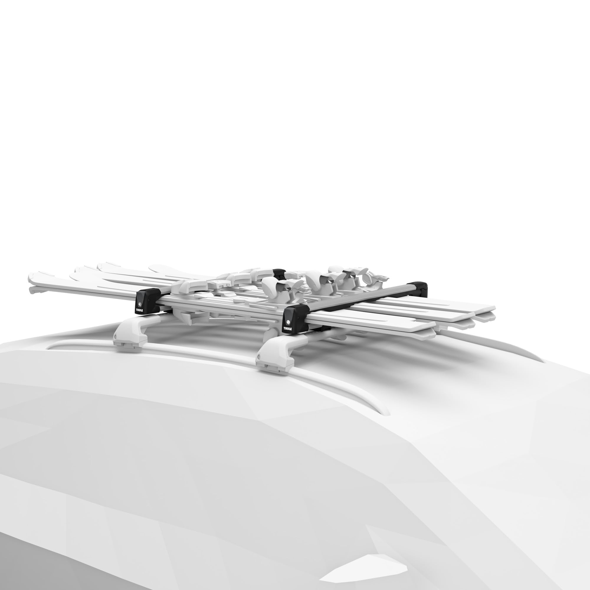 thule-snowpack-large-ski-snowboard-rack-carries-6-pairs-of-skis-or-4-snowboards image 2