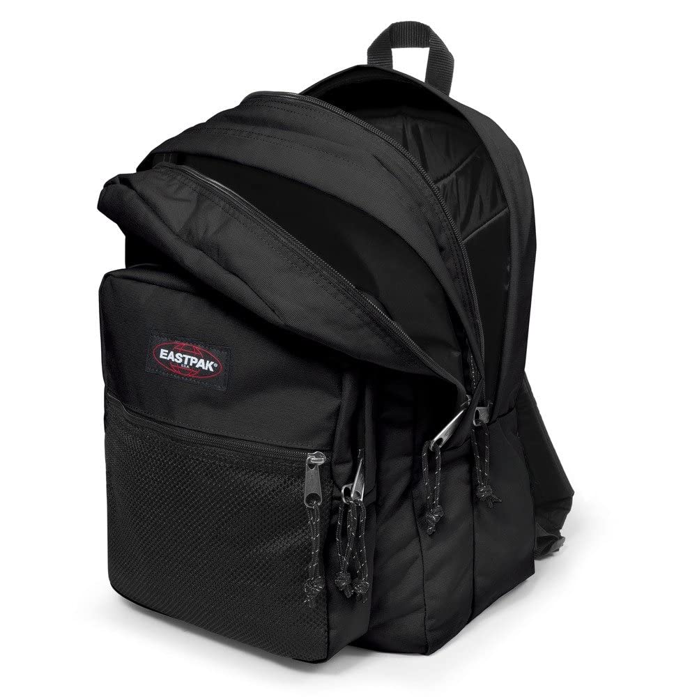 eastpak-pinnacle-backpack-with-dual-compartments-and-front-organizer-black image 3