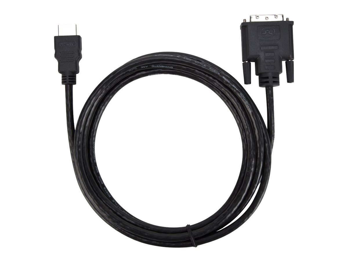 targus-1-8m-hdmi-m-to-dvi-d-m-cable-6-ft-black image 1