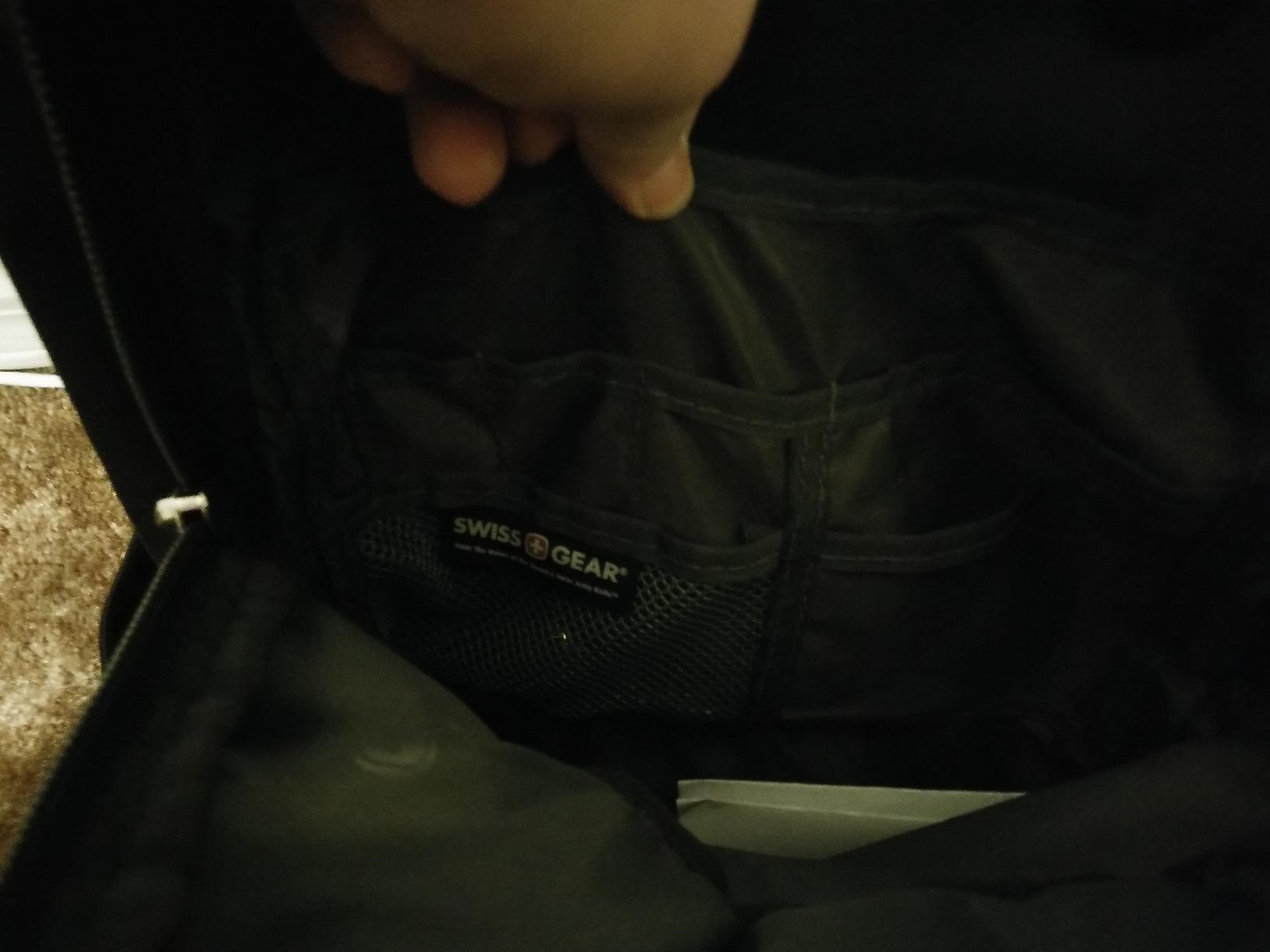 Solid travel backpack