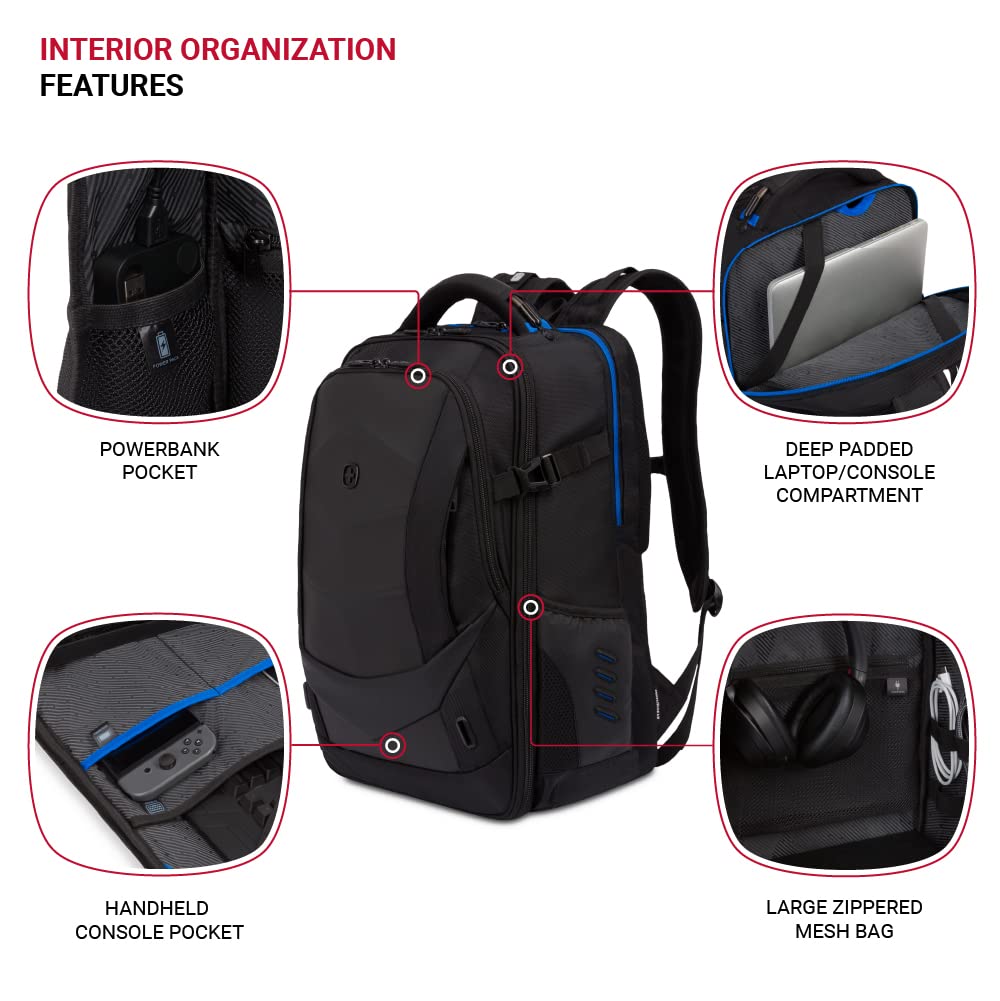 swissgear-the-gamer-usb-gaming-laptop-backpack-with-charger-port-blue-black-17-i image 4