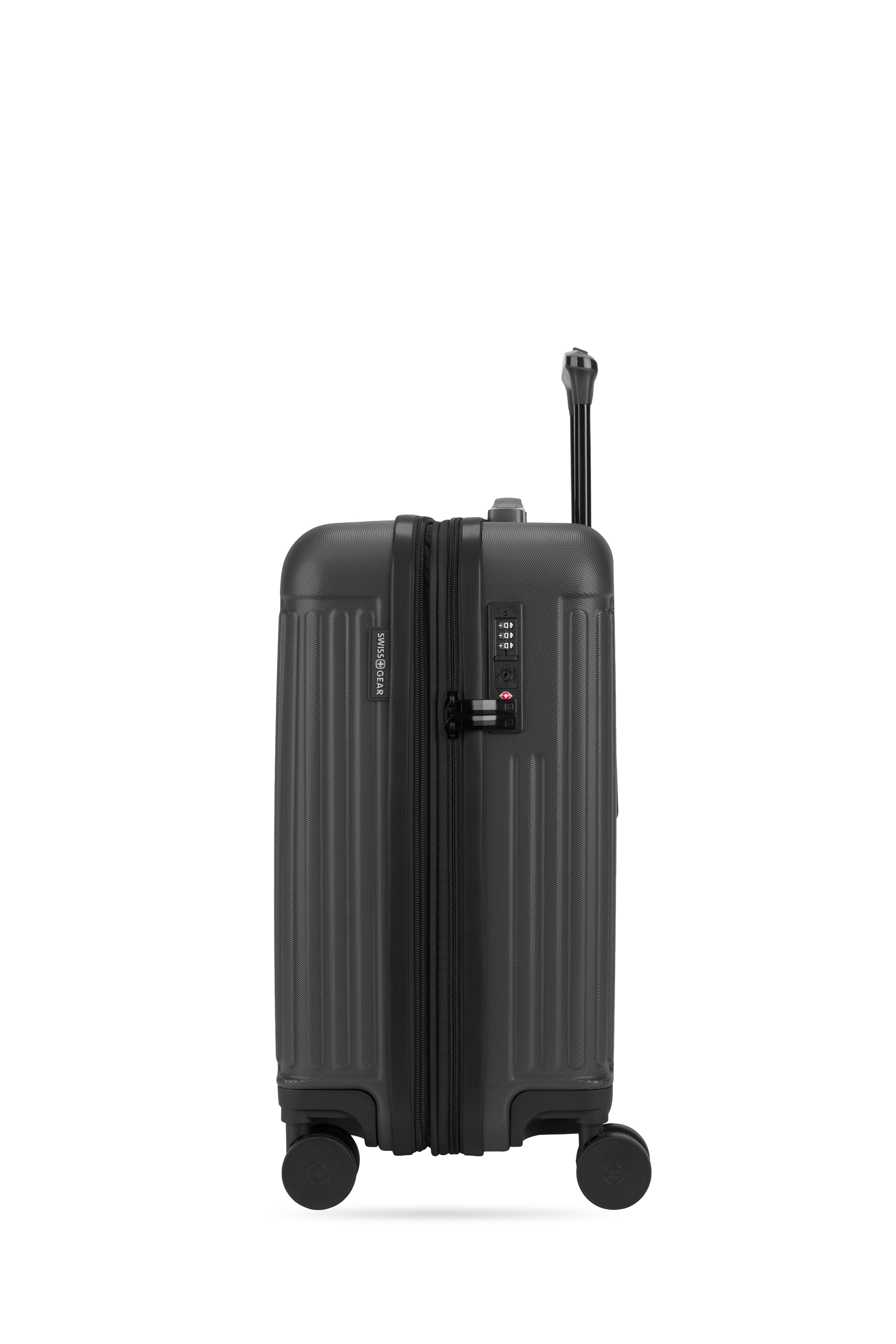 swissgear-summit-reserve-carry-on-spinner-8-wheel-360-maneuverable-luggage-with- image 6