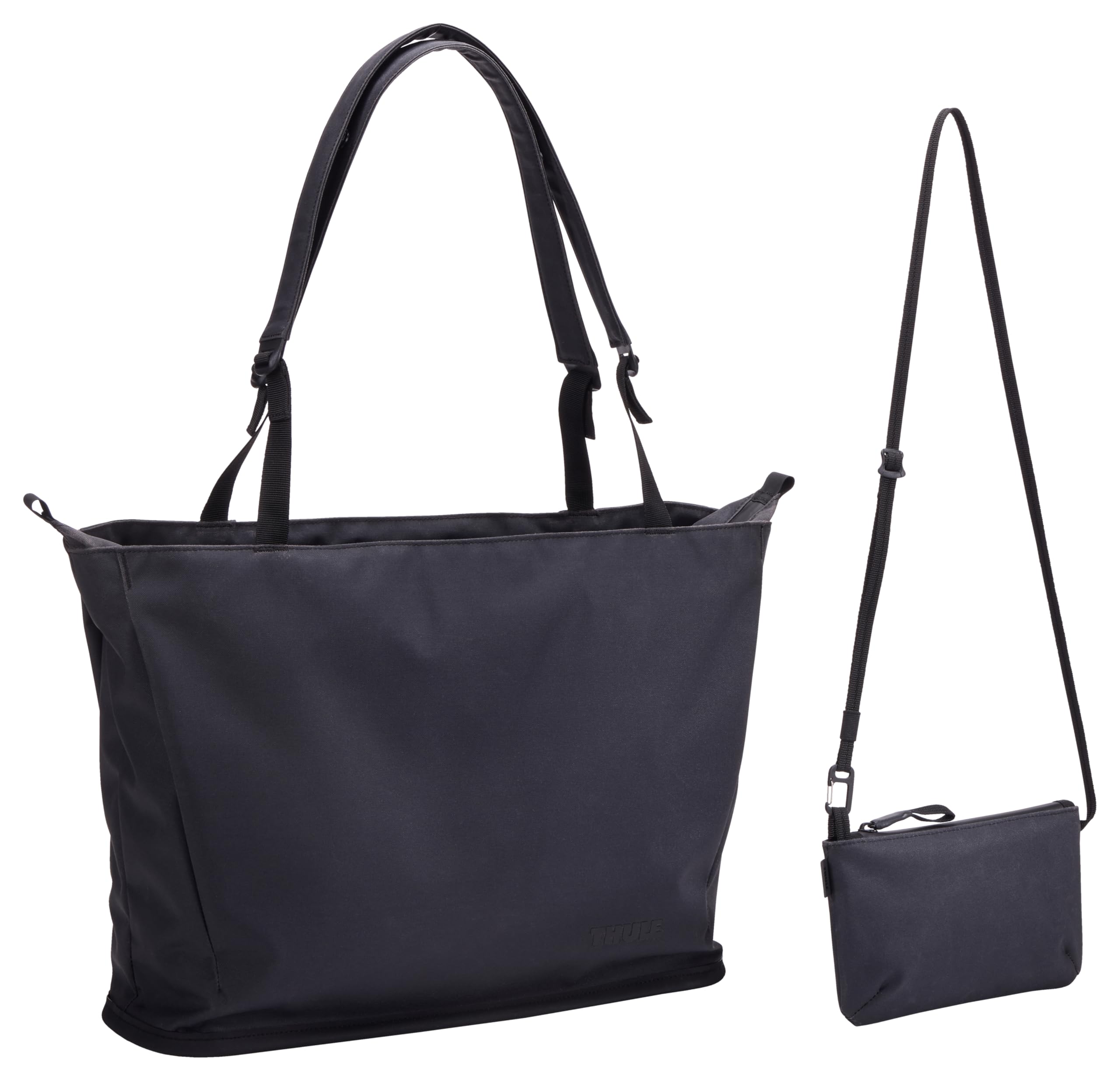 thule-aion-tote-bag-recycled-waxed-canvas-16-laptop-sleeve-wet-dry-pocket-detach image 6