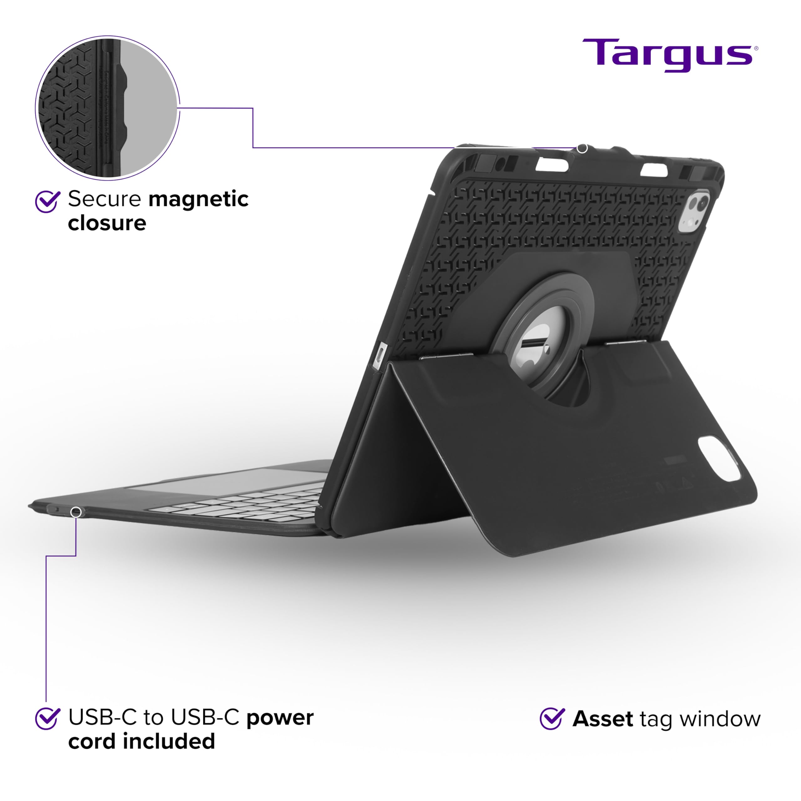 targus-versavu-bluetooth-keyboard-case-for-ipad-pro-13-inch-m4-thz989us image 4