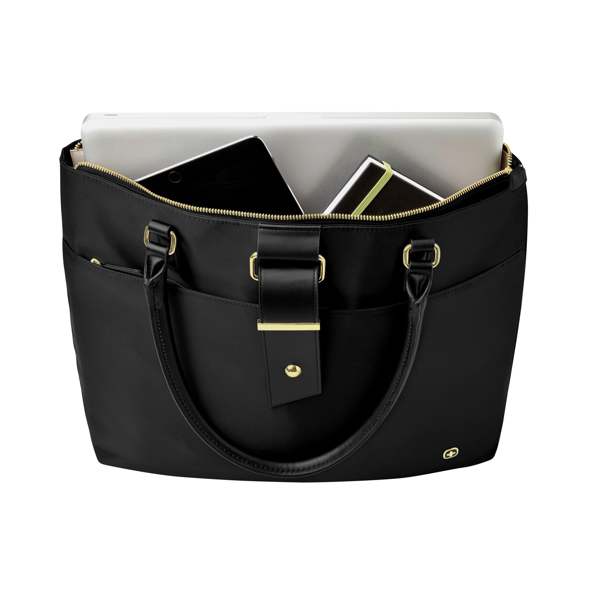 wenger-ana-women-s-laptop-tote-fits-16-laptop-black image 5