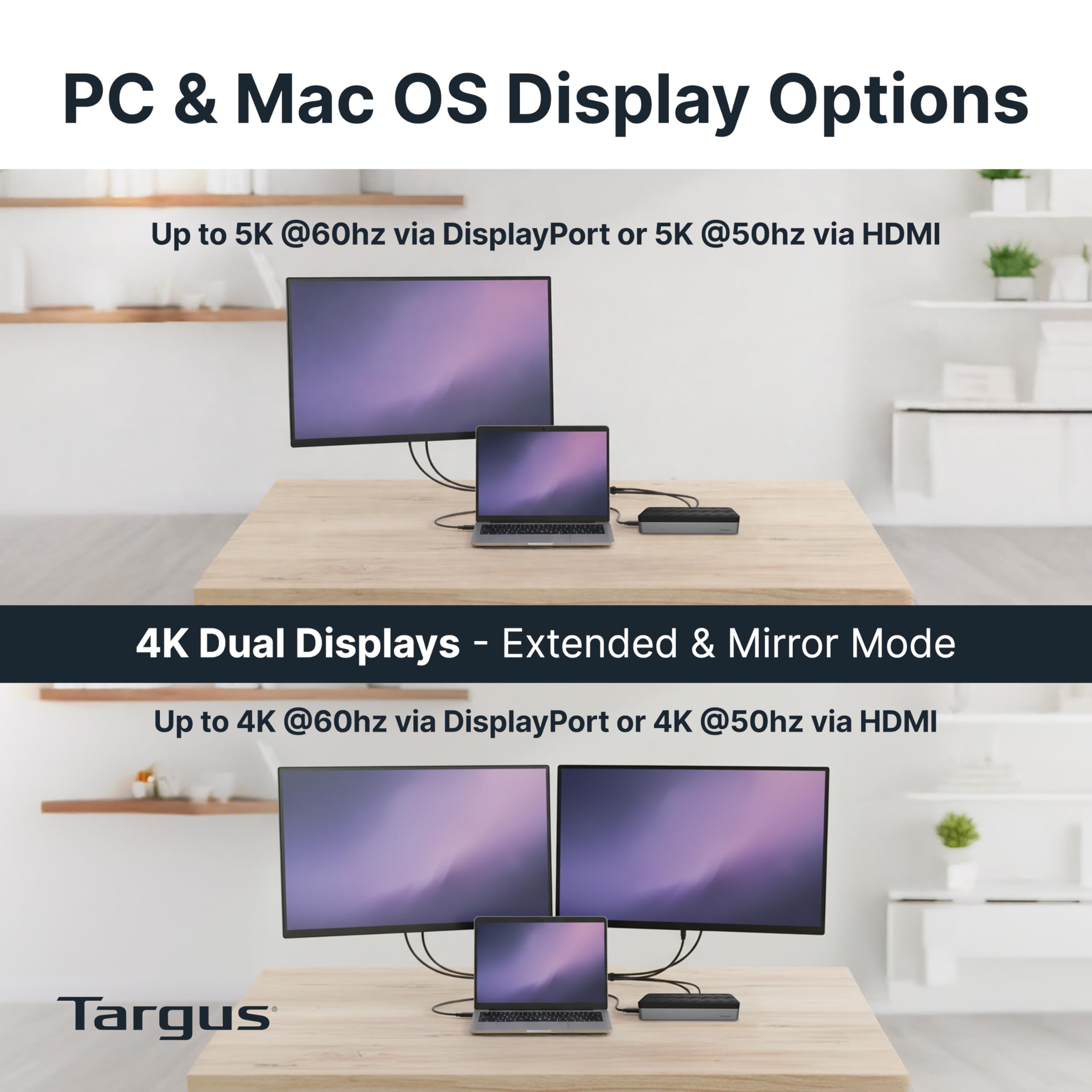 targus-usb-c-universal-quad-4k-qv4k-docking-station-with-100w-power-delivery-bla image 3