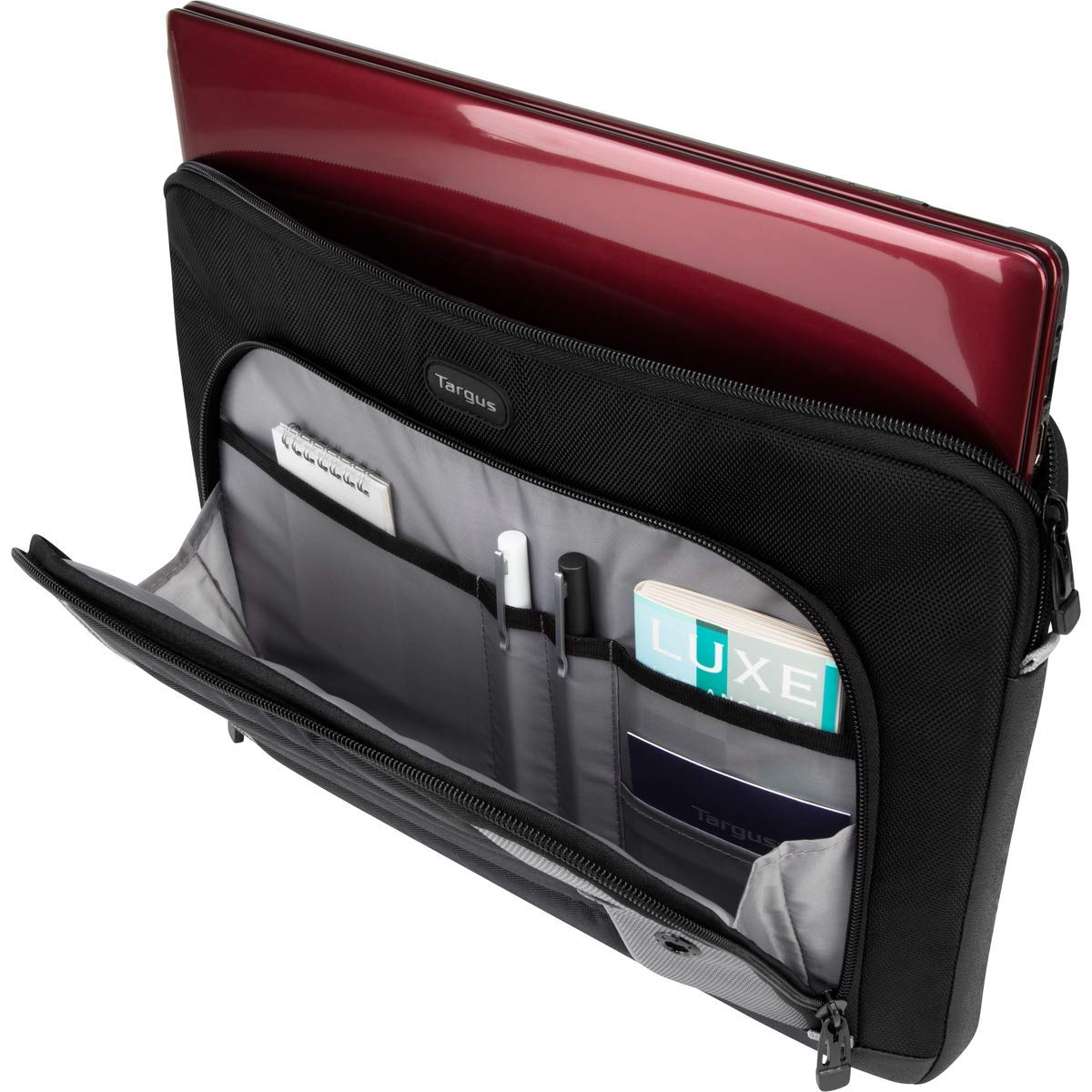 targus-drifter-laptop-sleeve-for-15-6-inch-laptop-black-gray-tss875 image 6