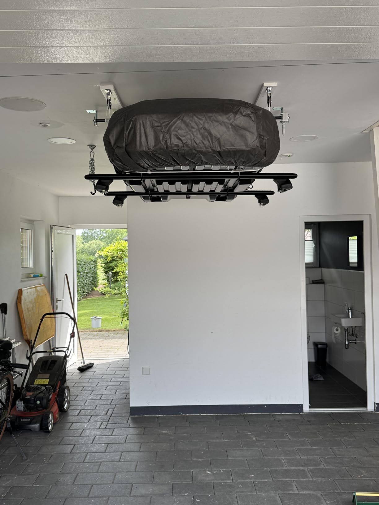 Life saver for garage storage