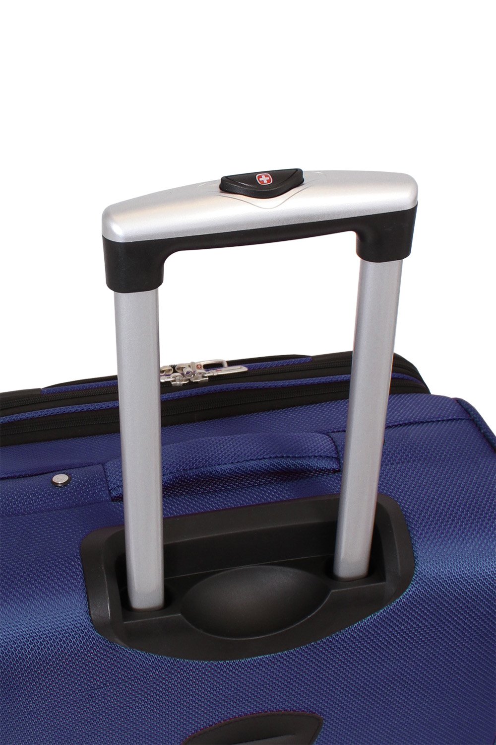 swissgear-sion-softside-expandable-spinner-luggage-navy-lime-checked-medium-25-i image 3