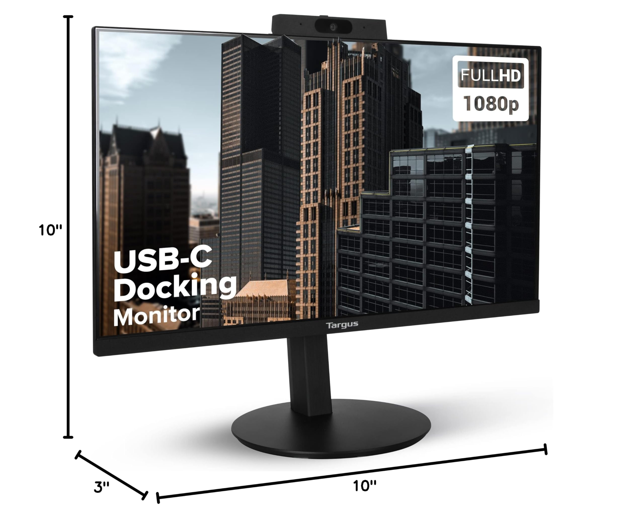 targus-24-inch-usb-c-docking-monitor-with-100w-pd-1080p-height-adjustable-360-ro image 7