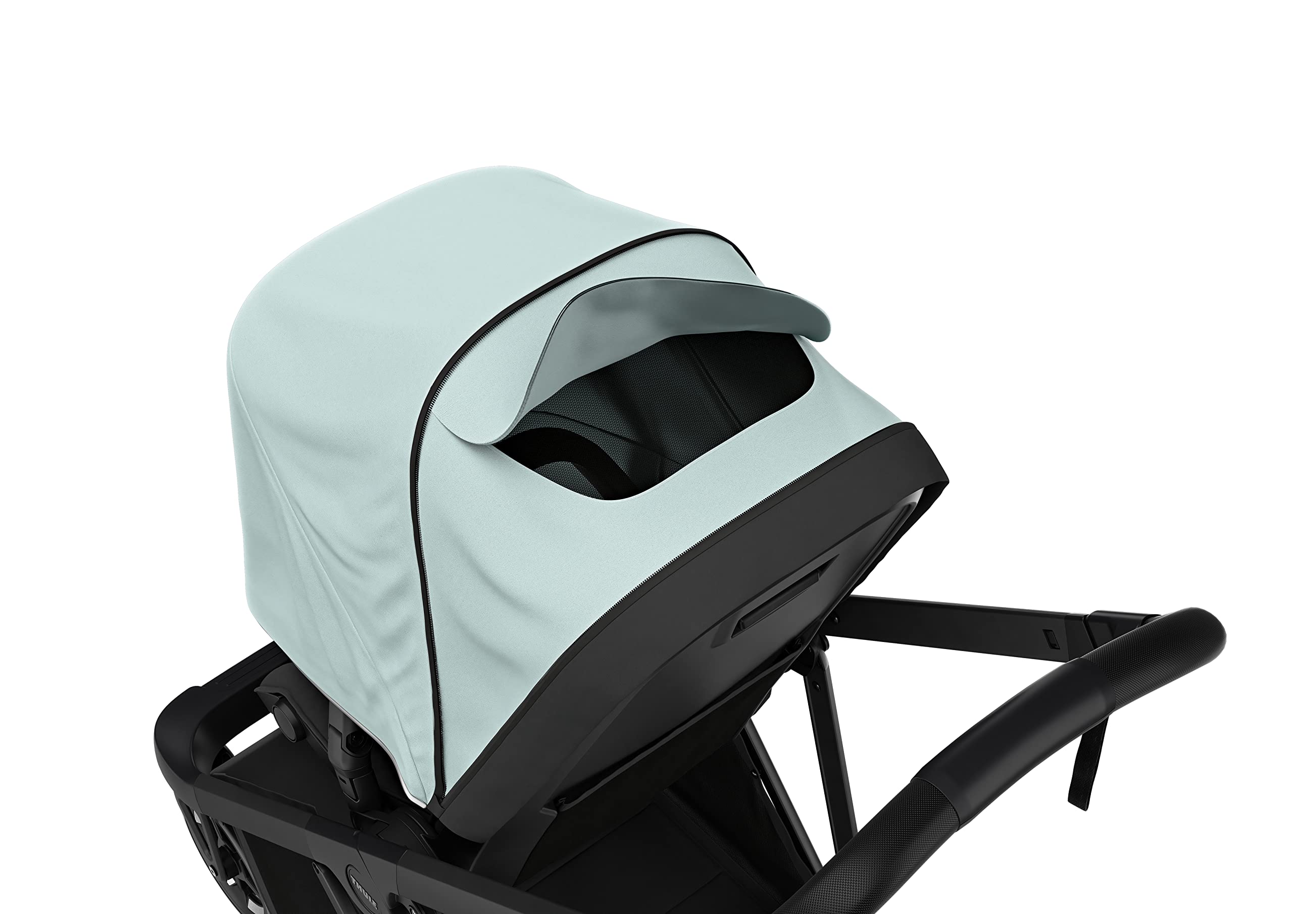 thule-shine-city-stroller-lightweight-reversible-seat-one-hand-fold-upf50-canopy image 7