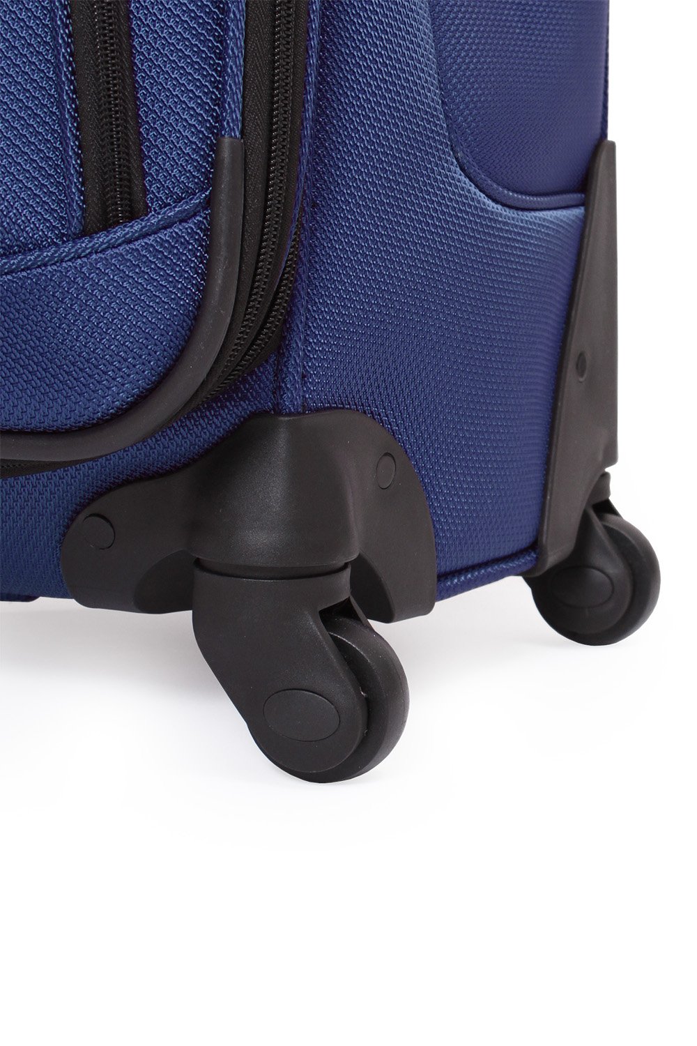 swissgear-sion-softside-expandable-spinner-luggage-navy-lime-checked-medium-25-i image 4