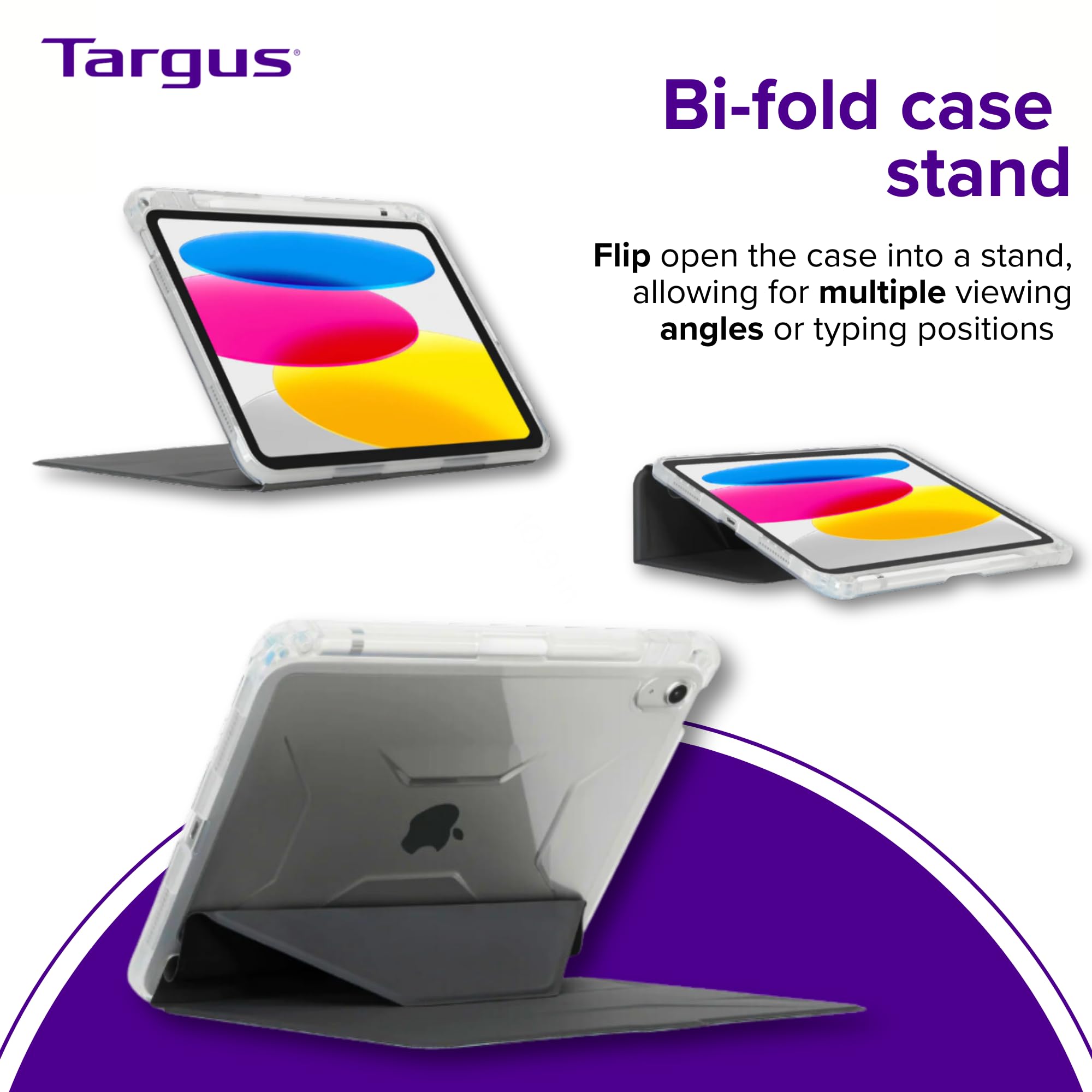 targus-pro-tek-clear-case-for-apple-ipad-10-9-10th-gen-military-grade-shock-abso image 4