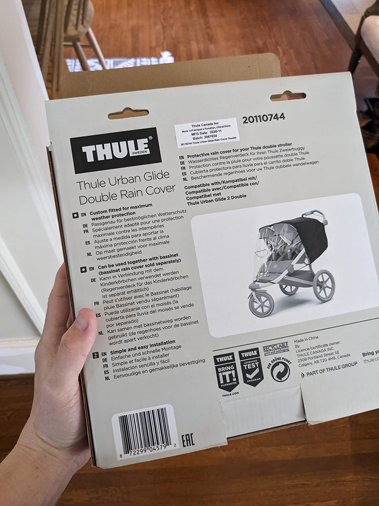 Perfect fit for our double stroller