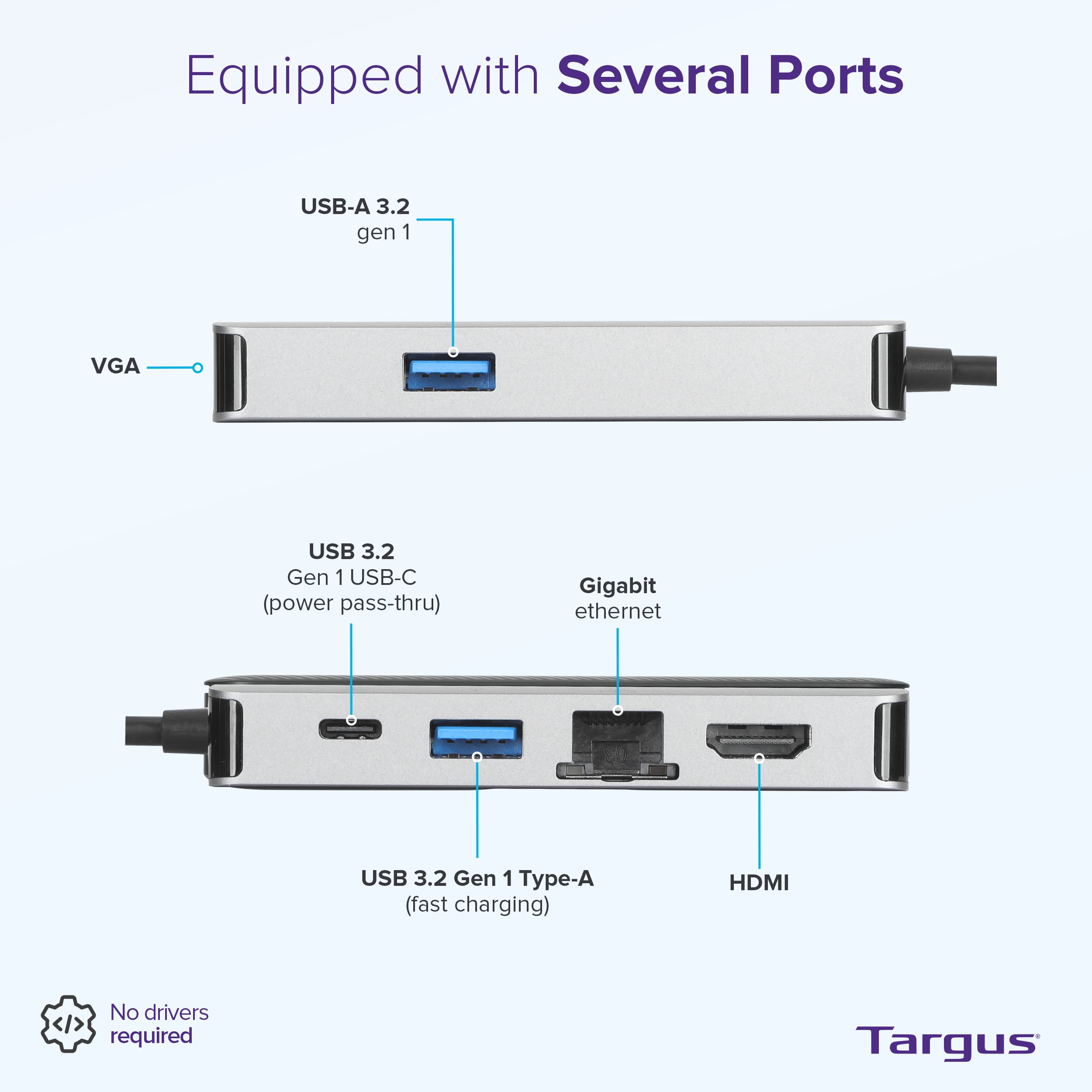 targus-usb-c-dp-alt-mode-single-video-4k-hdmi-vga-docking-station-with-100w-pd-p image 3
