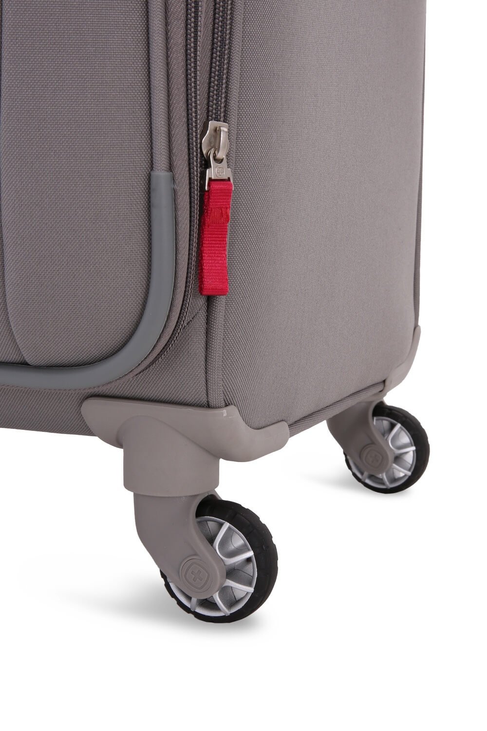 swissgear-stonebridge-softside-expandable-carry-on-19-inch-spinner-suitcase-grey image 5