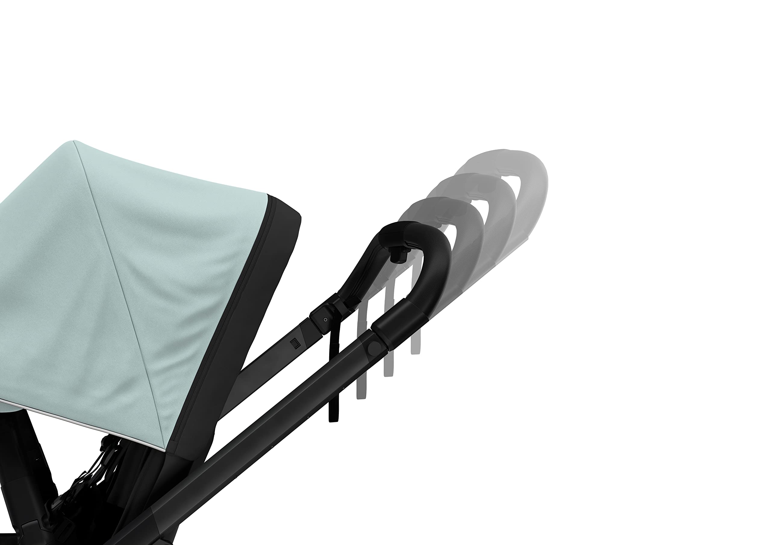 thule-shine-city-stroller-lightweight-reversible-seat-one-hand-fold-upf50-canopy image 8
