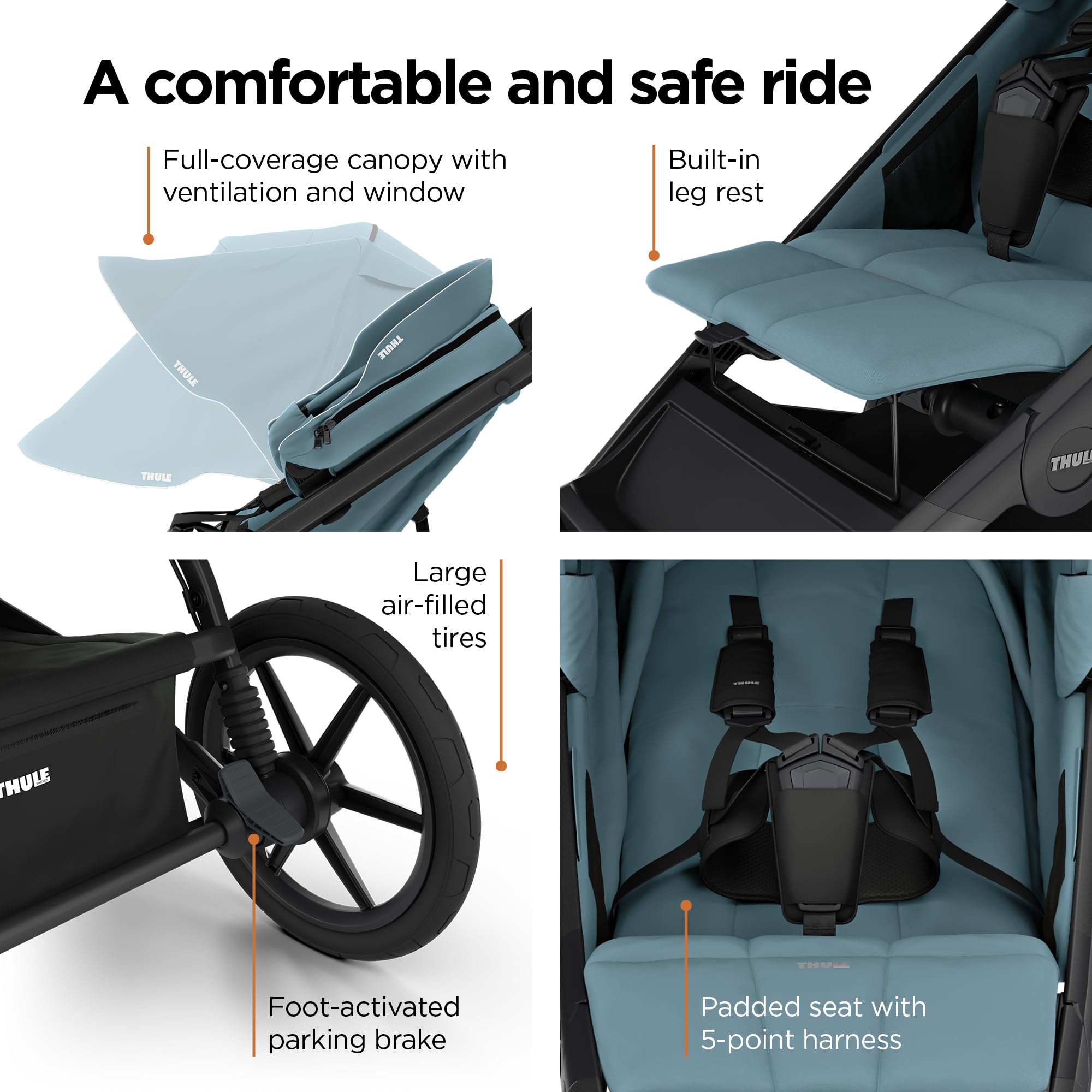 thule-urban-glide-3-single-child-all-terrain-stroller-full-suspension-air-filled image 7