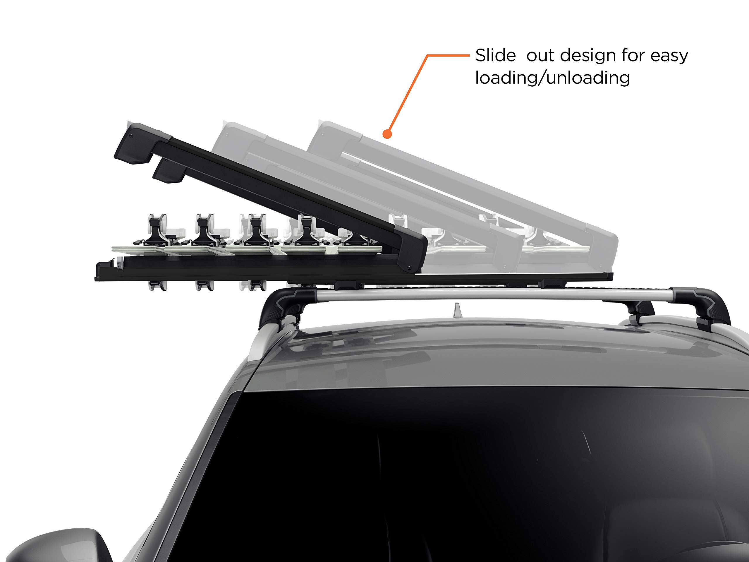thule-snowpack-extender-ski-snowboard-rack-6-pairs-skis-4-boards image 4