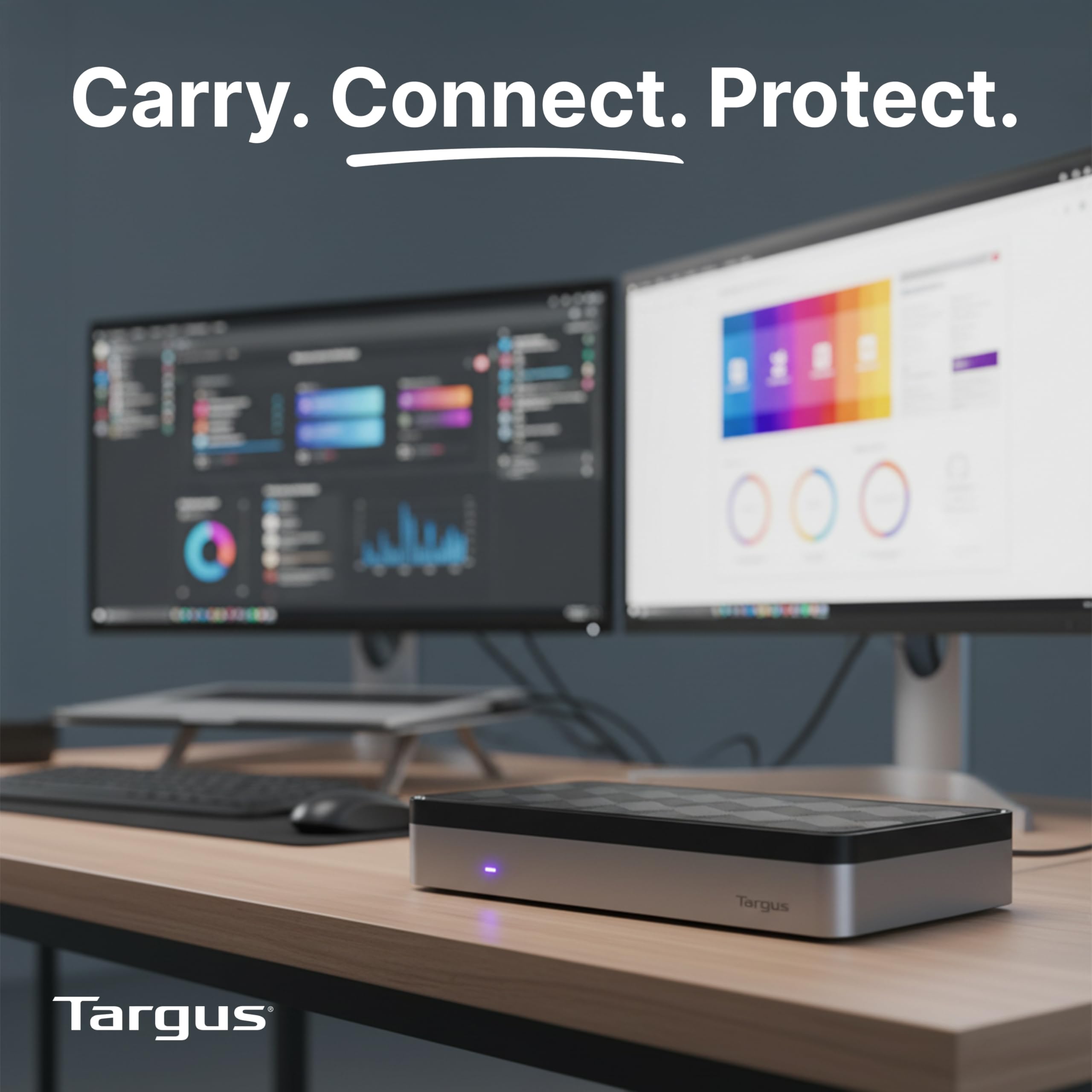 targus-usb-c-universal-quad-4k-qv4k-docking-station-with-100w-power-delivery-bla image 8