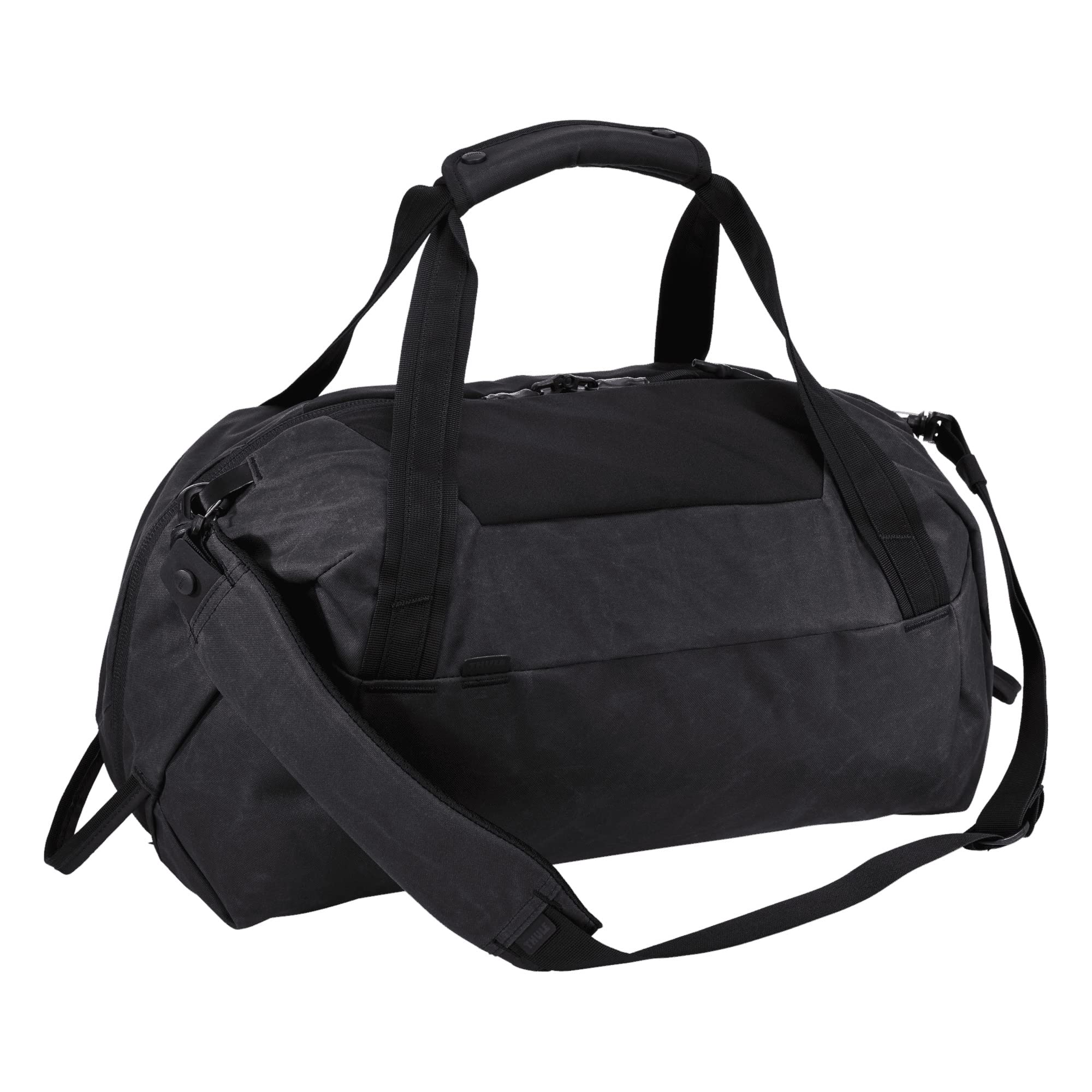 thule-aion-duffel-bag-35l-waxed-canvas-carry-on-with-split-packing-and-laptop-pr image 2