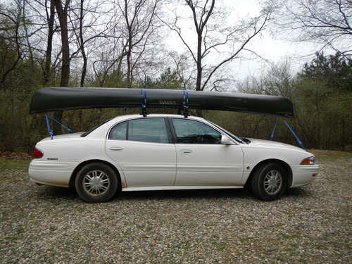 Perfect anchor for kayak straps