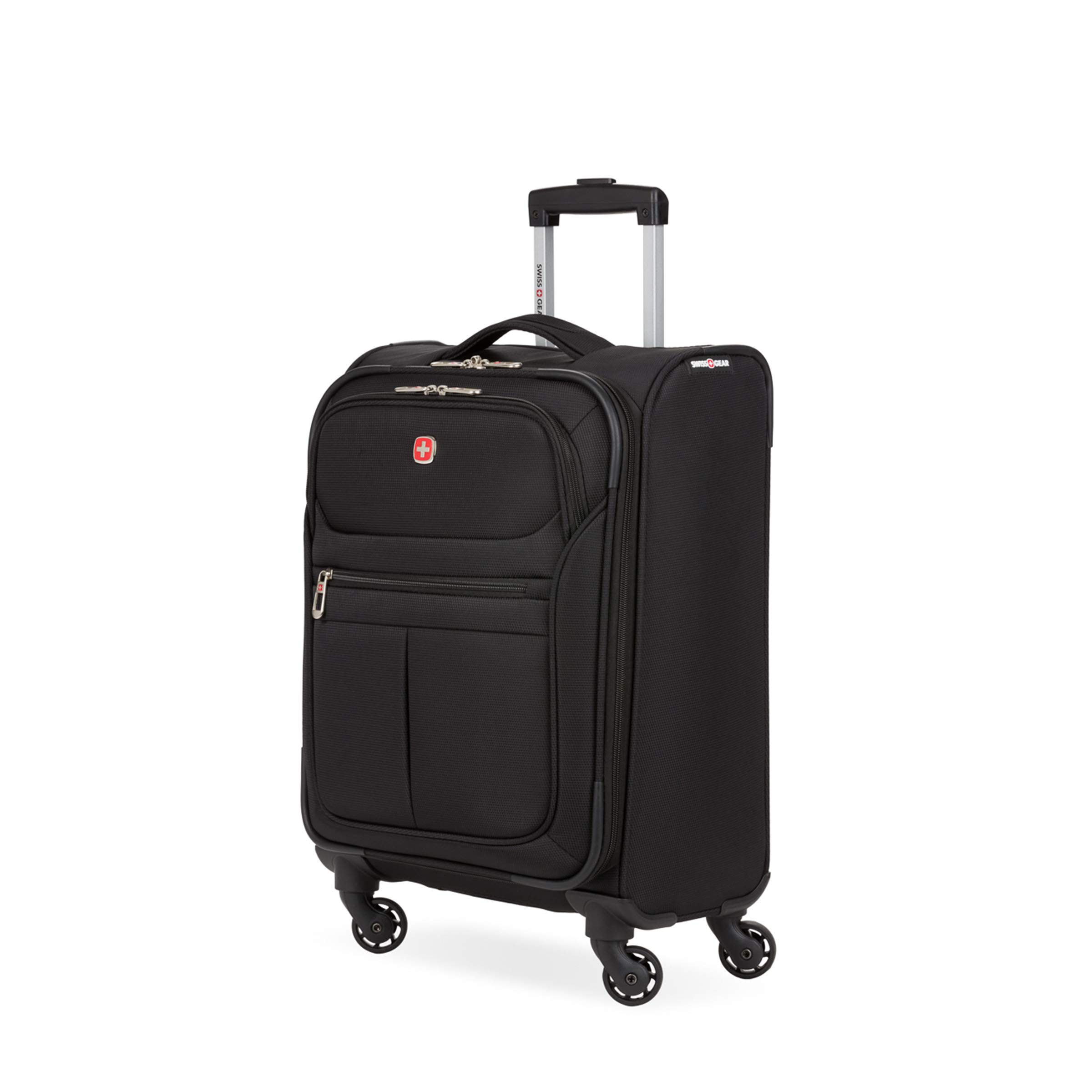 swissgear-4010-softside-spinner-carry-on-18-inch-luggage-black image 1