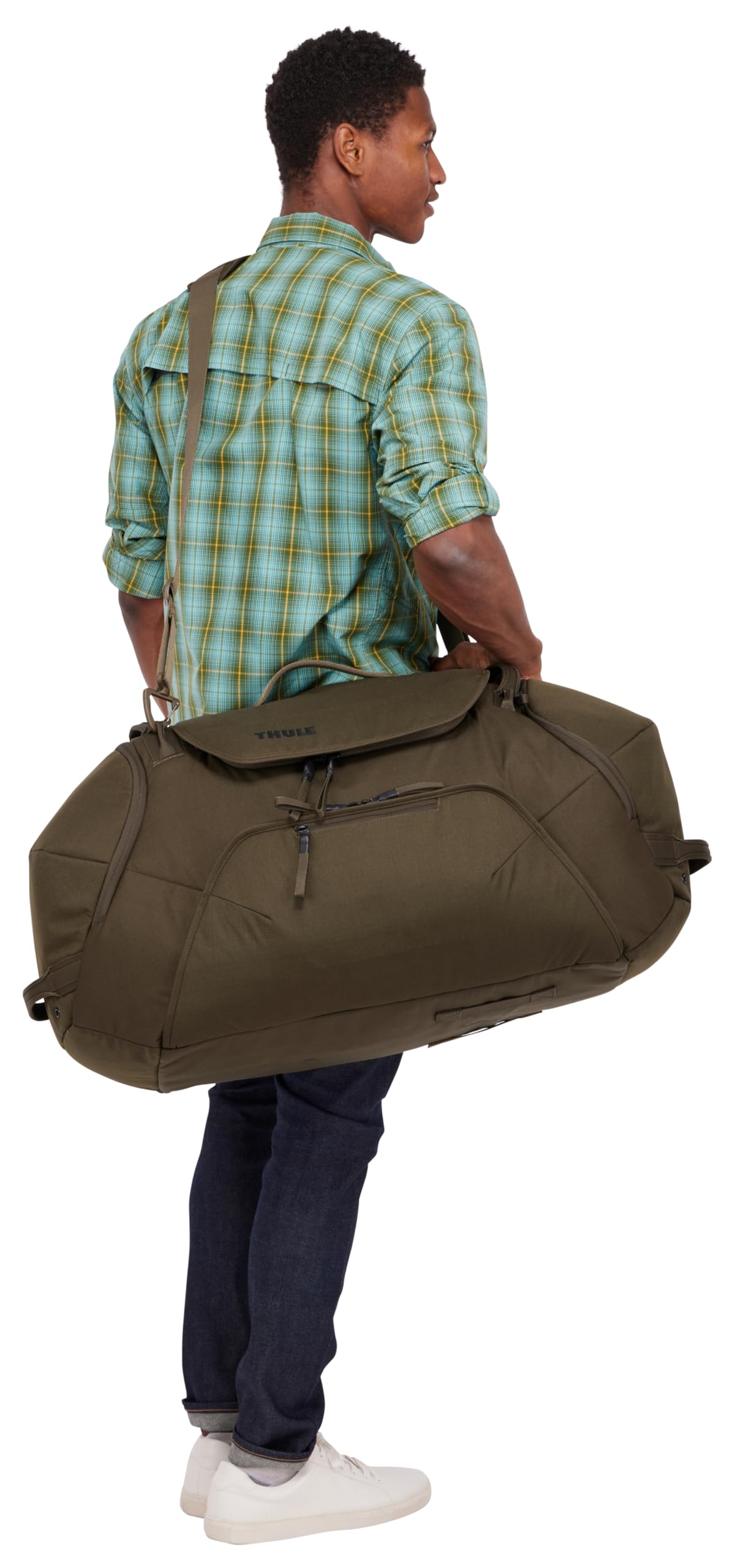 thule-roundtrip-snow-duffel-80l-large-ski-snowboard-gear-bag-with-boot-compartme image 3