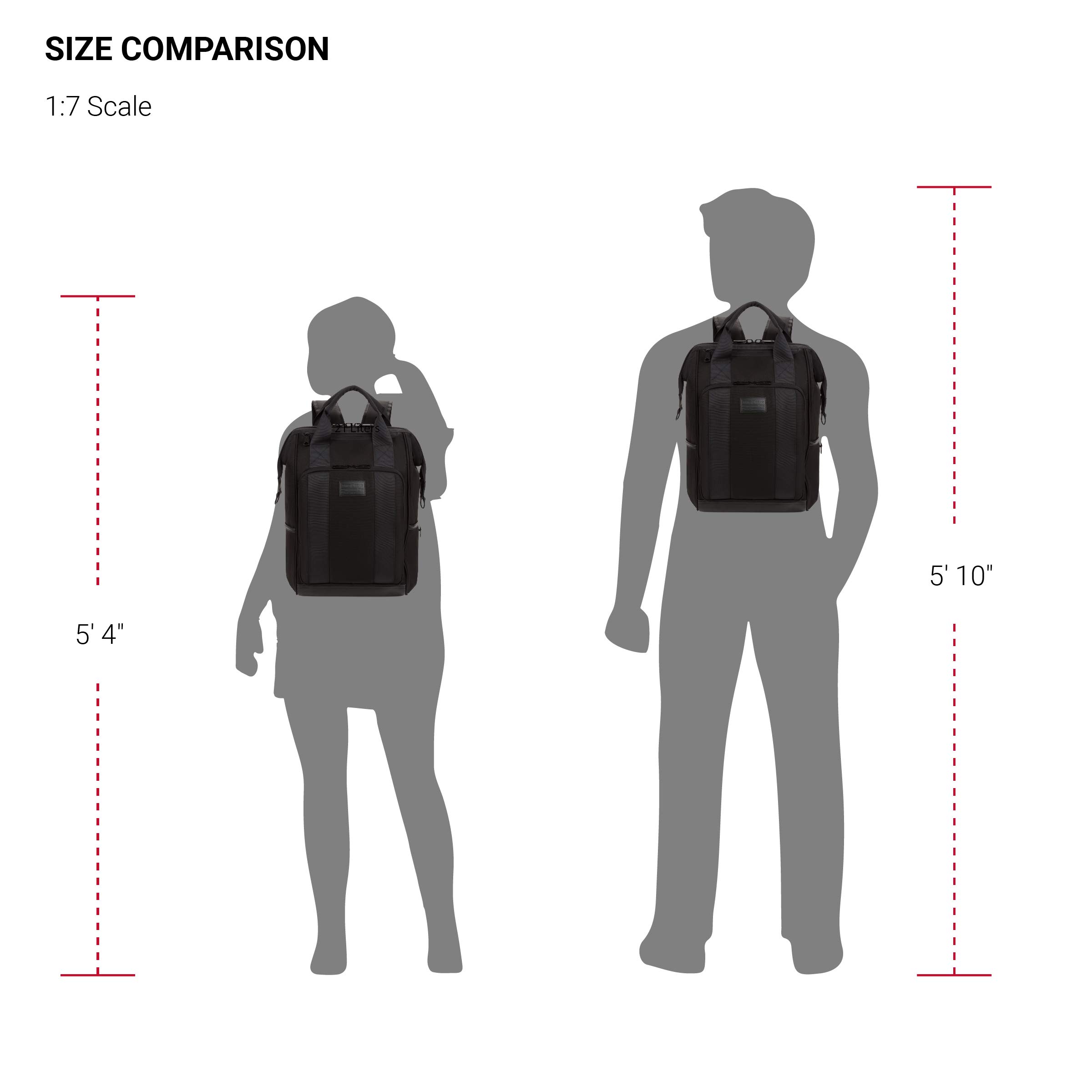 swissgear-3577-laptop-backpack-doctor-bag-style-fits-16-inch-laptop-black-stealt image 6