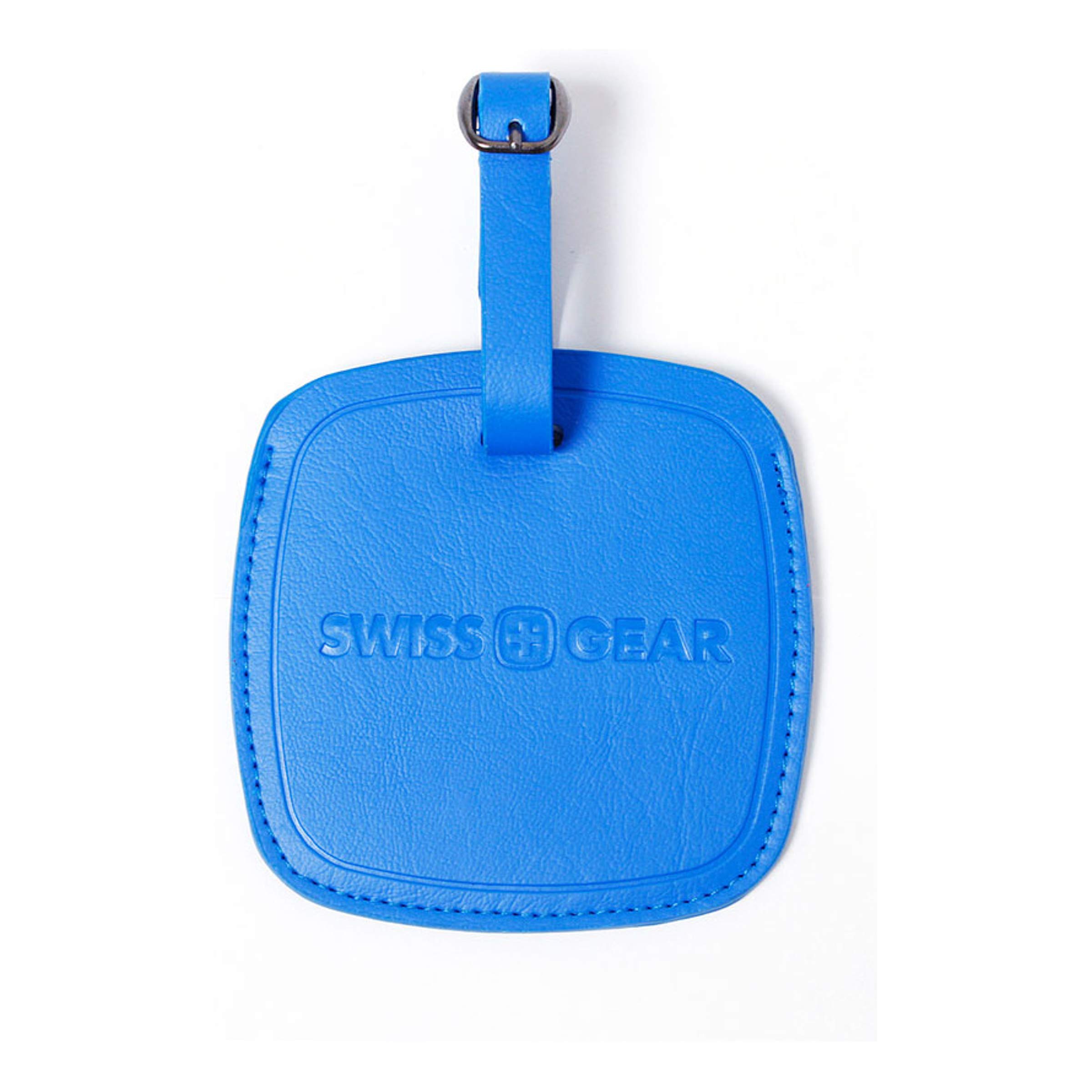 swissgear-jumbo-blue-luggage-tag-extra-large-4-inch-durable-pvc-easy-to-spot image 1