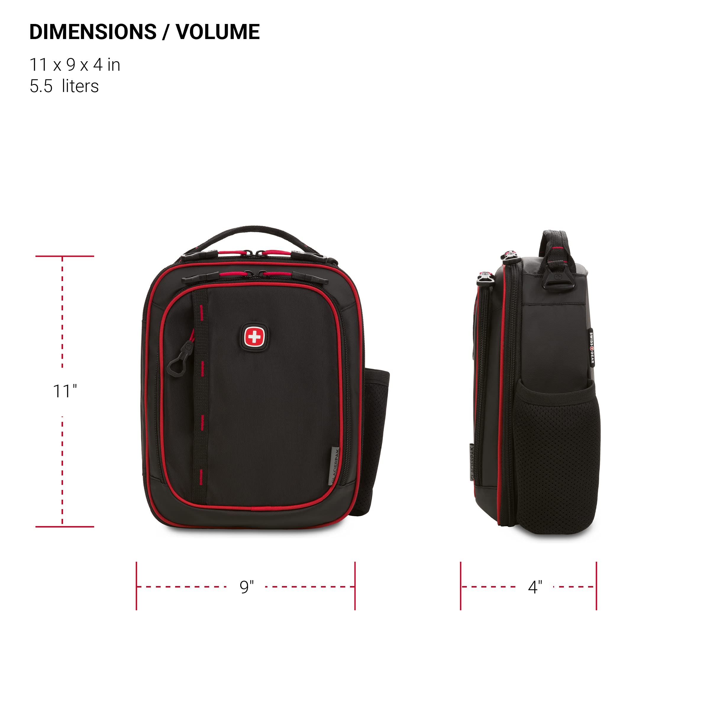 swissgear-3999-insulated-lunch-bag-black-red image 4
