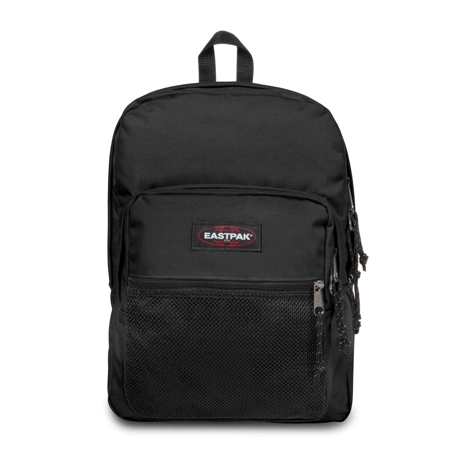 eastpak-pinnacle-backpack-with-dual-compartments-and-front-organizer-black image 1