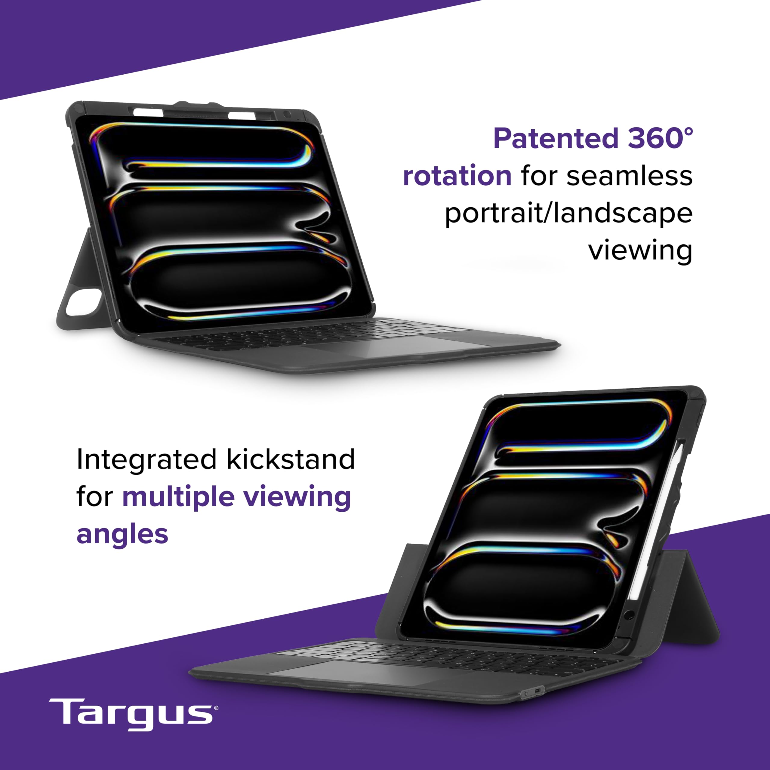 targus-versavu-bluetooth-keyboard-case-for-ipad-pro-13-inch-m4-thz989us image 6