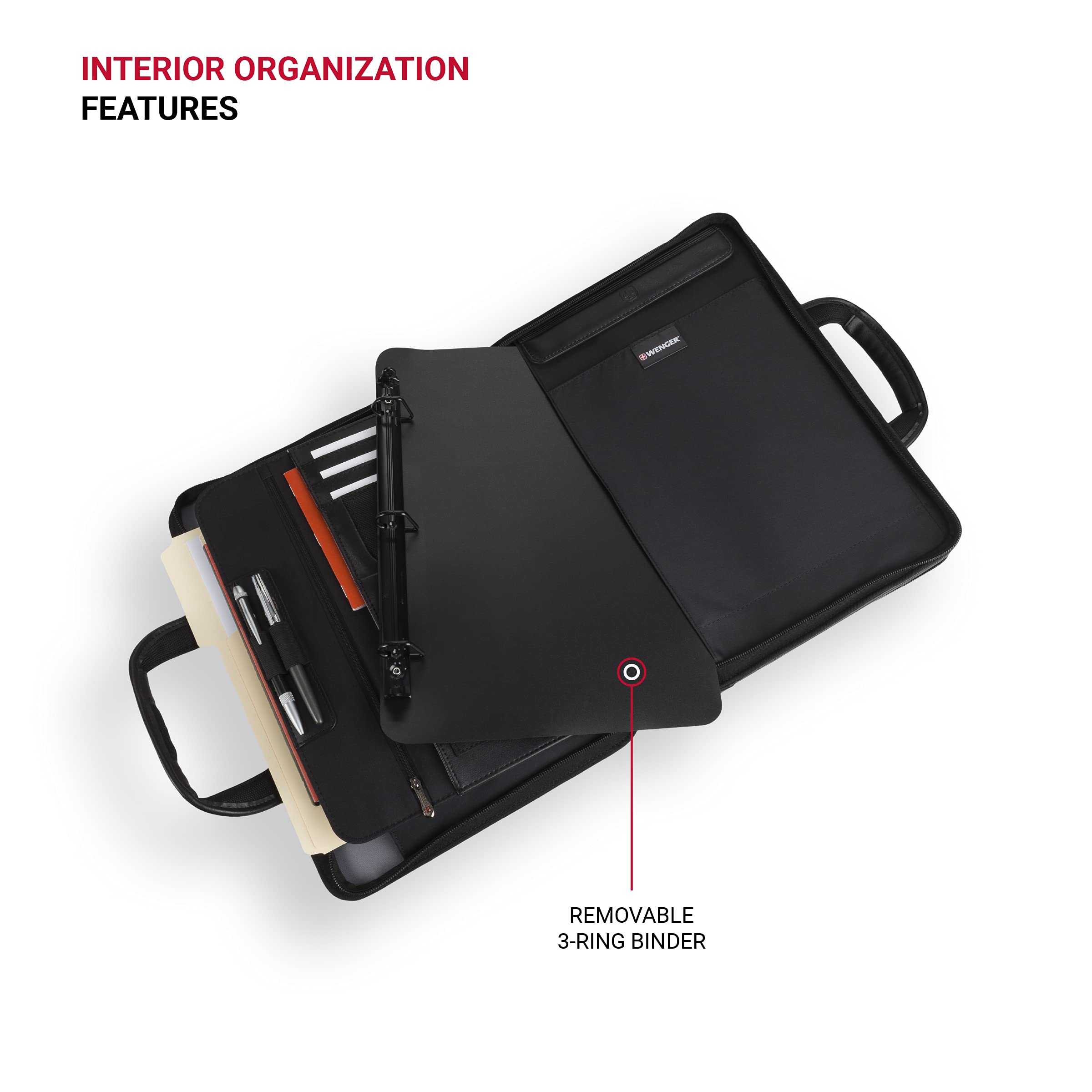 wenger-swissgear-proxy-zippered-laptop-presentation-padfolio-black-14-inch-60167 image 5