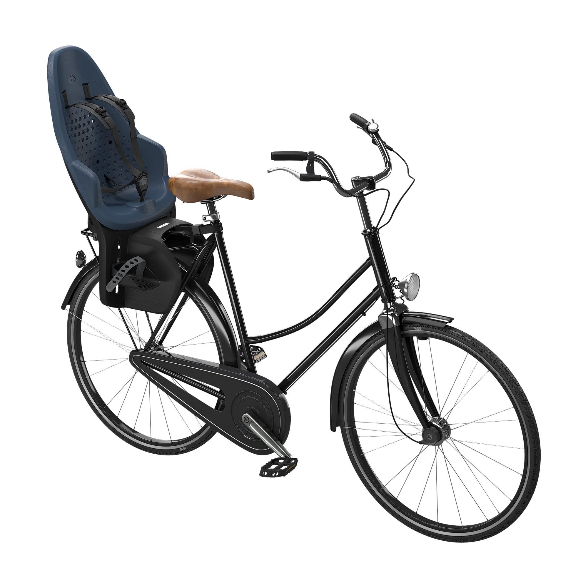 thule-yepp-2-rear-mounted-child-bike-seat-with-adjustable-footrests-5-point-harn image 4