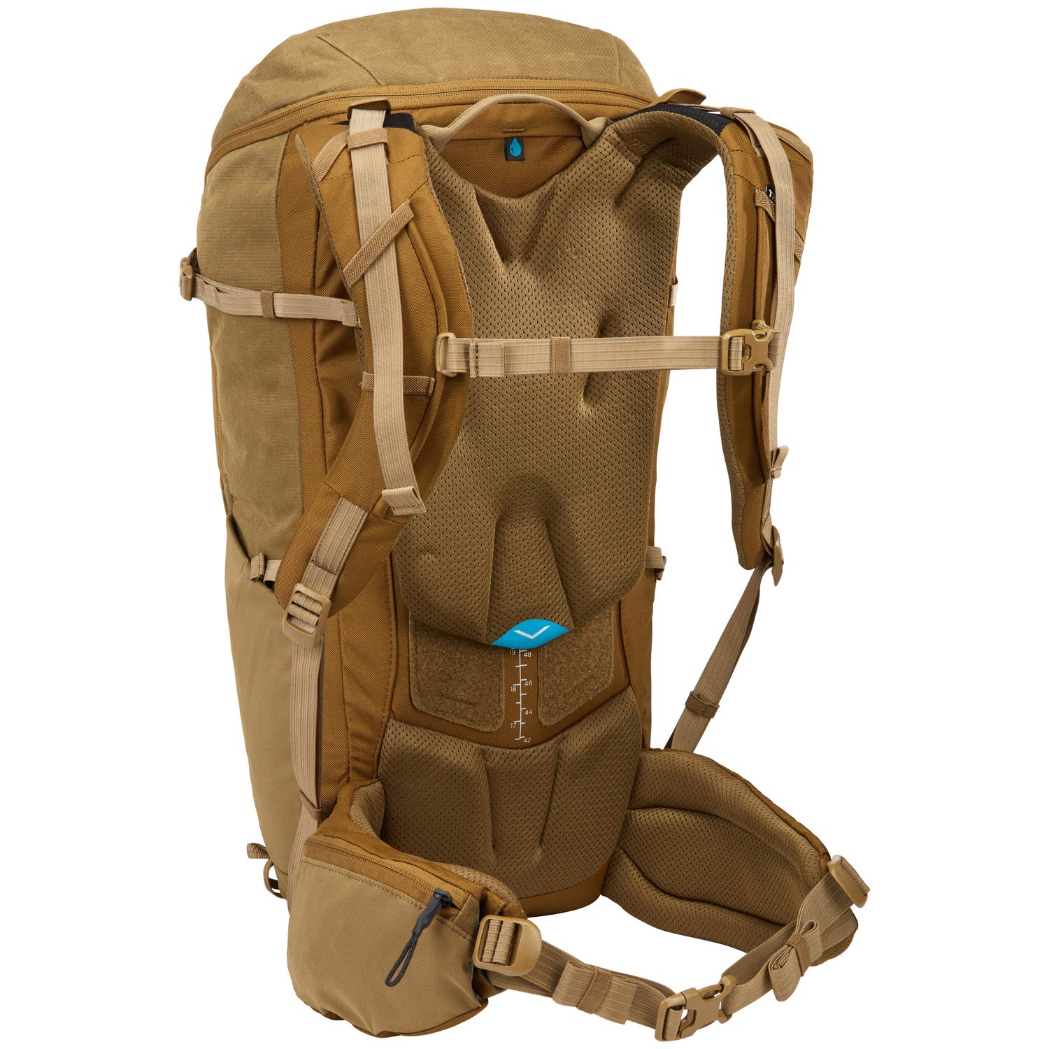 thule-alltrail-x-35l-versatile-hiking-and-travel-backpack-with-recycled-waxed-ca image 3