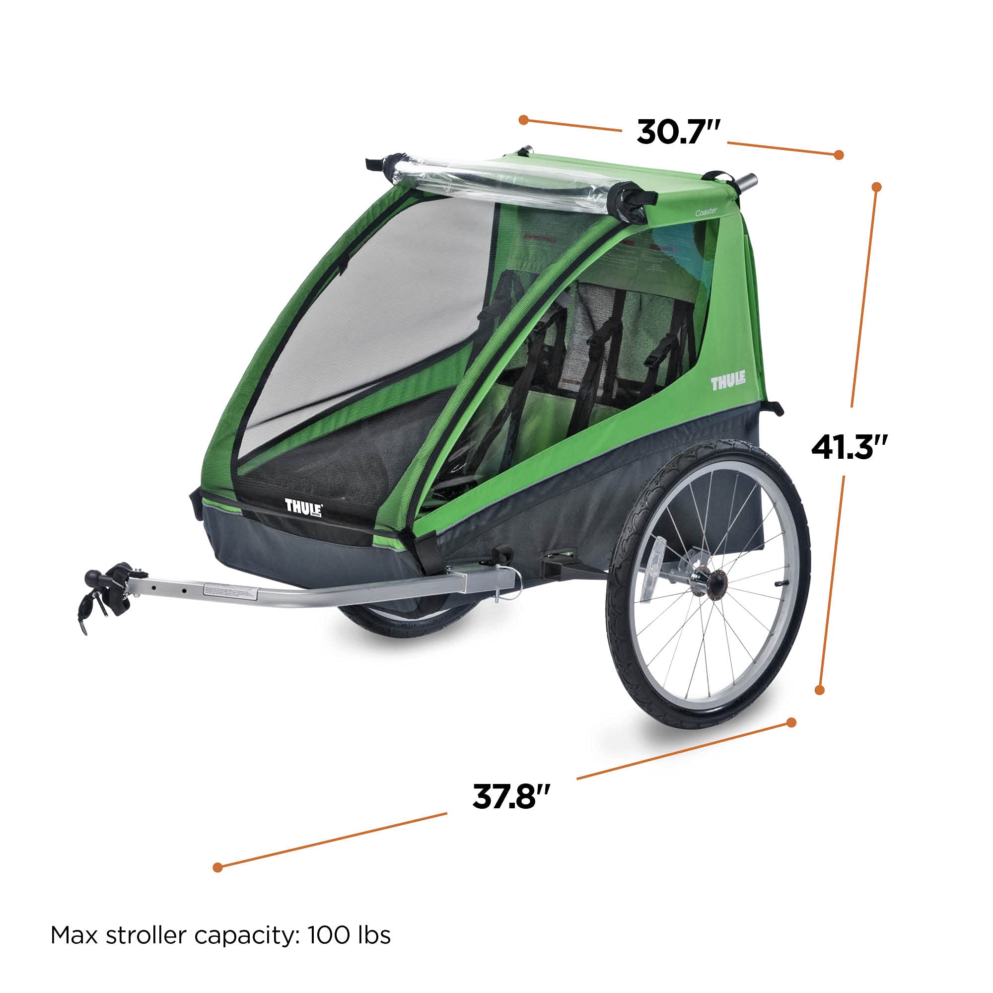 thule-cadence-2-seat-bicycle-trailer image 7