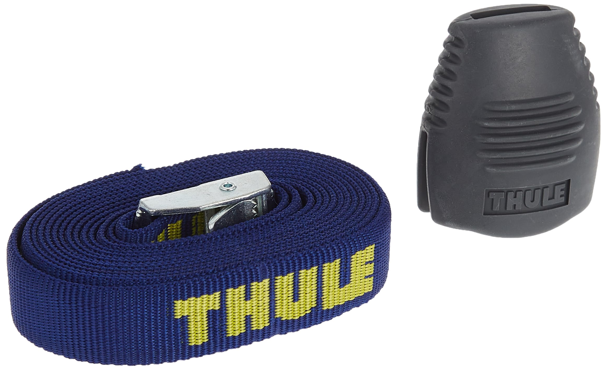 thule-521-load-straps-for-roof-rack-9-ft-pair-heavy-duty-cam-buckle-tie-down-str image 2