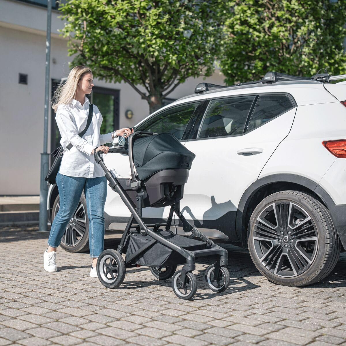 thule-sleek-city-stroller-modular-4-wheel-urban-stroller-with-13-configurations- image 6
