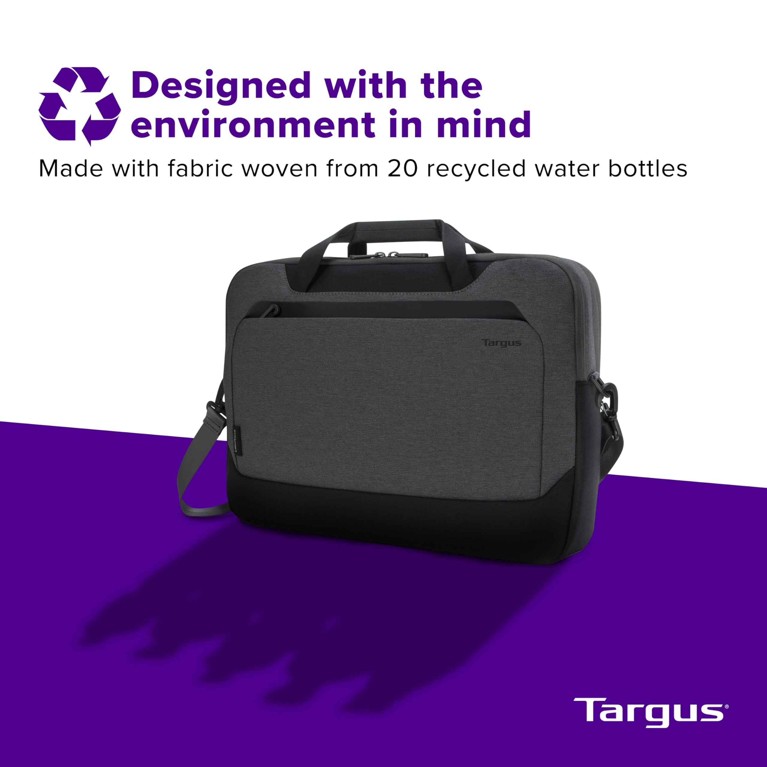 targus-cypress-ecosmart-15-6-laptop-messenger-bag-sustainable-briefcase-made-fro image 5