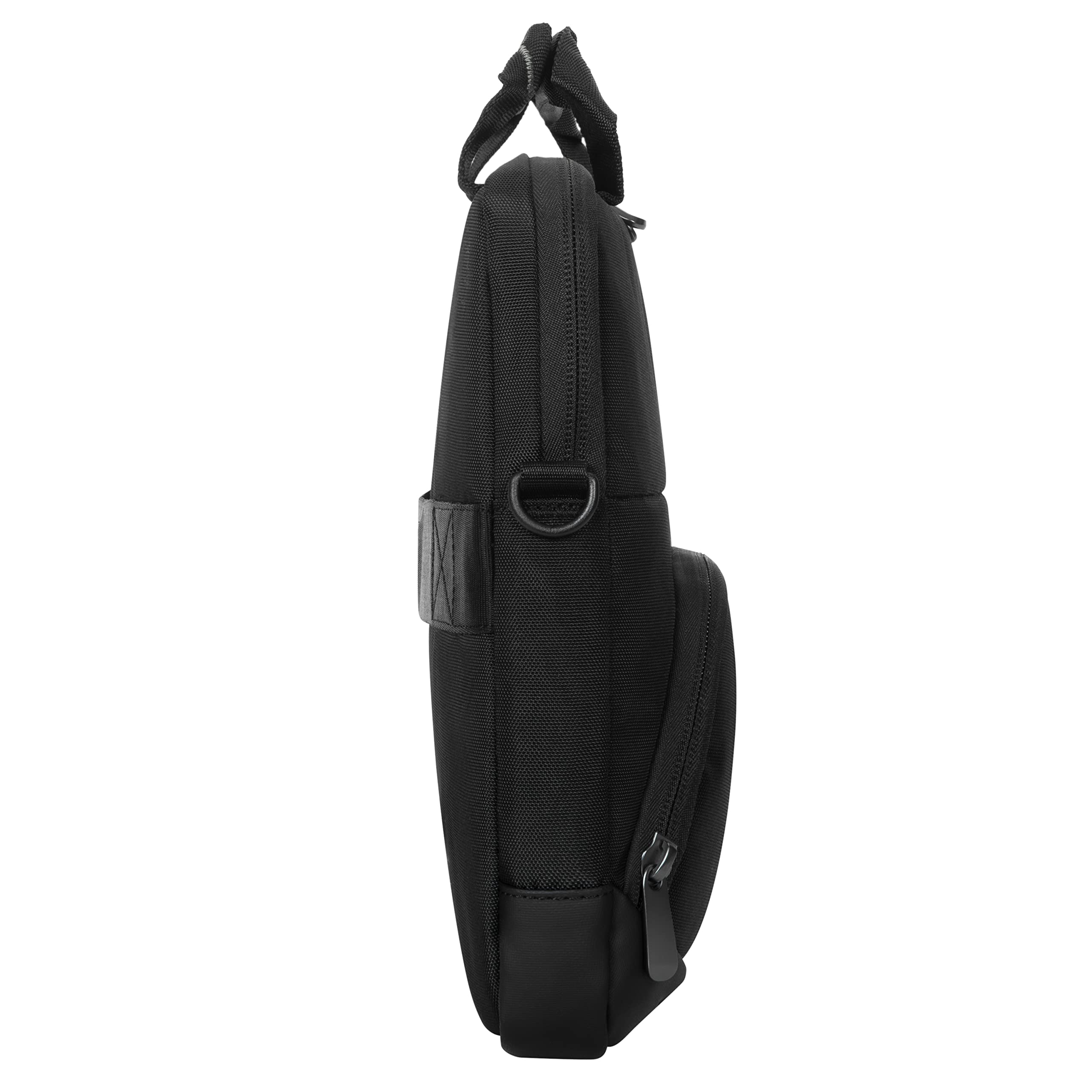 targus-12-14-laptop-bag-for-business-and-travel-black-messenger-bag-with-removab image 4