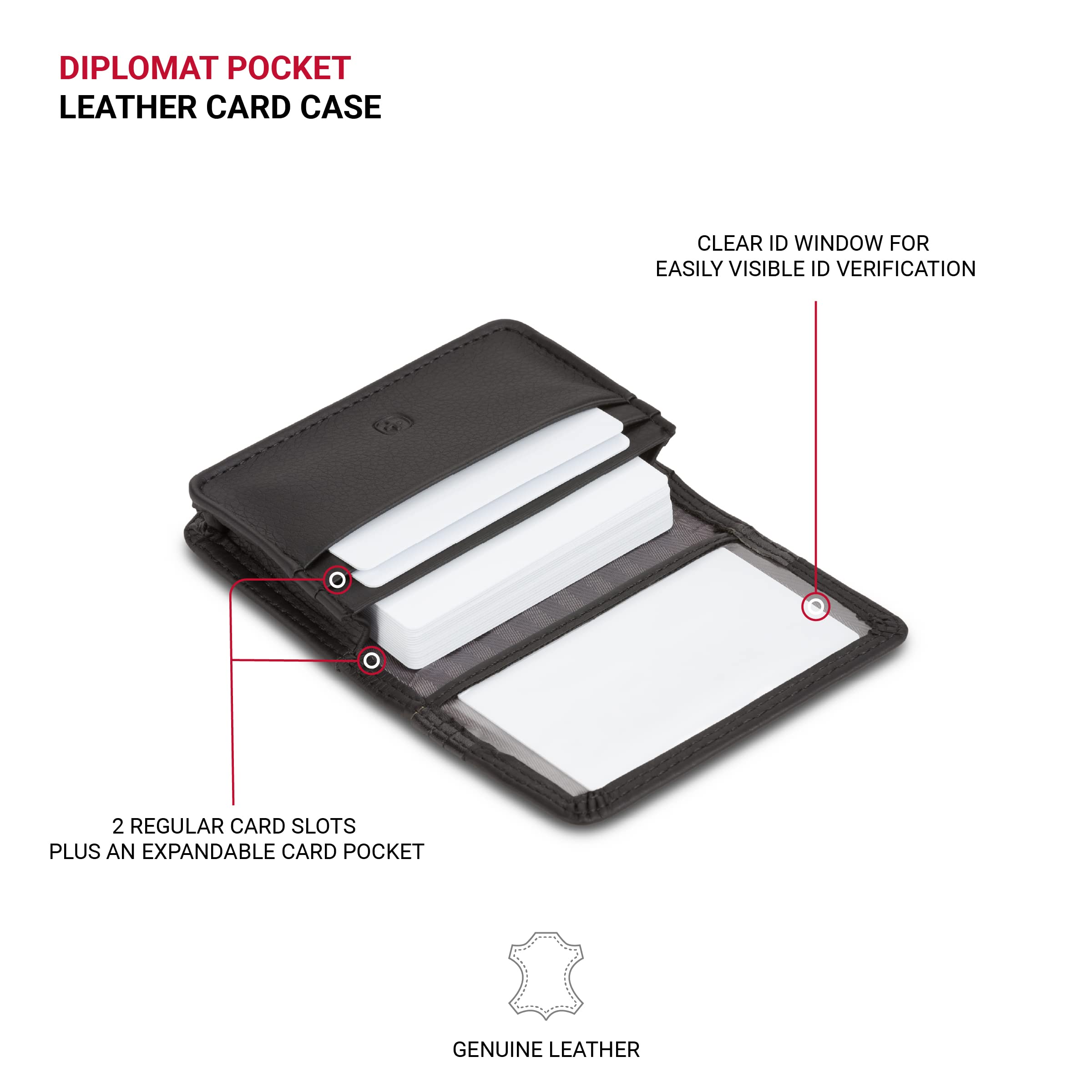 wenger-diplomat-executive-business-card-holder-black-holds-120-cards image 2